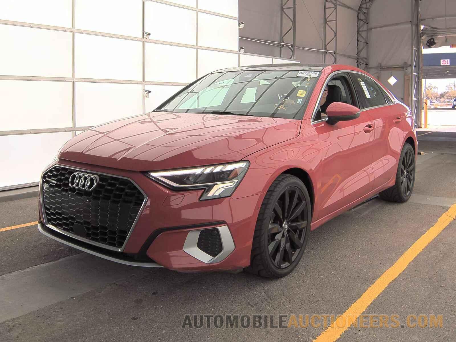 WAUHUDGY2NA086162 Audi A3 Sedan 2022