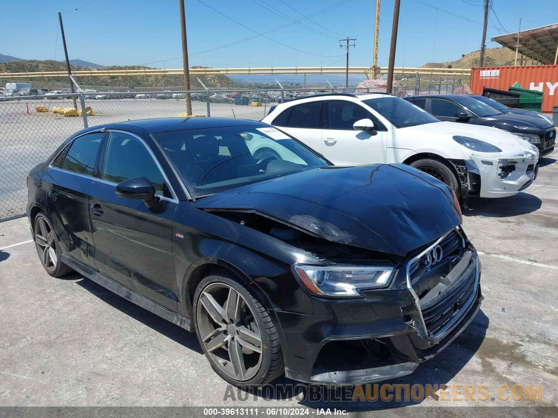 WAUJ8GFF0J1012322 AUDI A3 2018