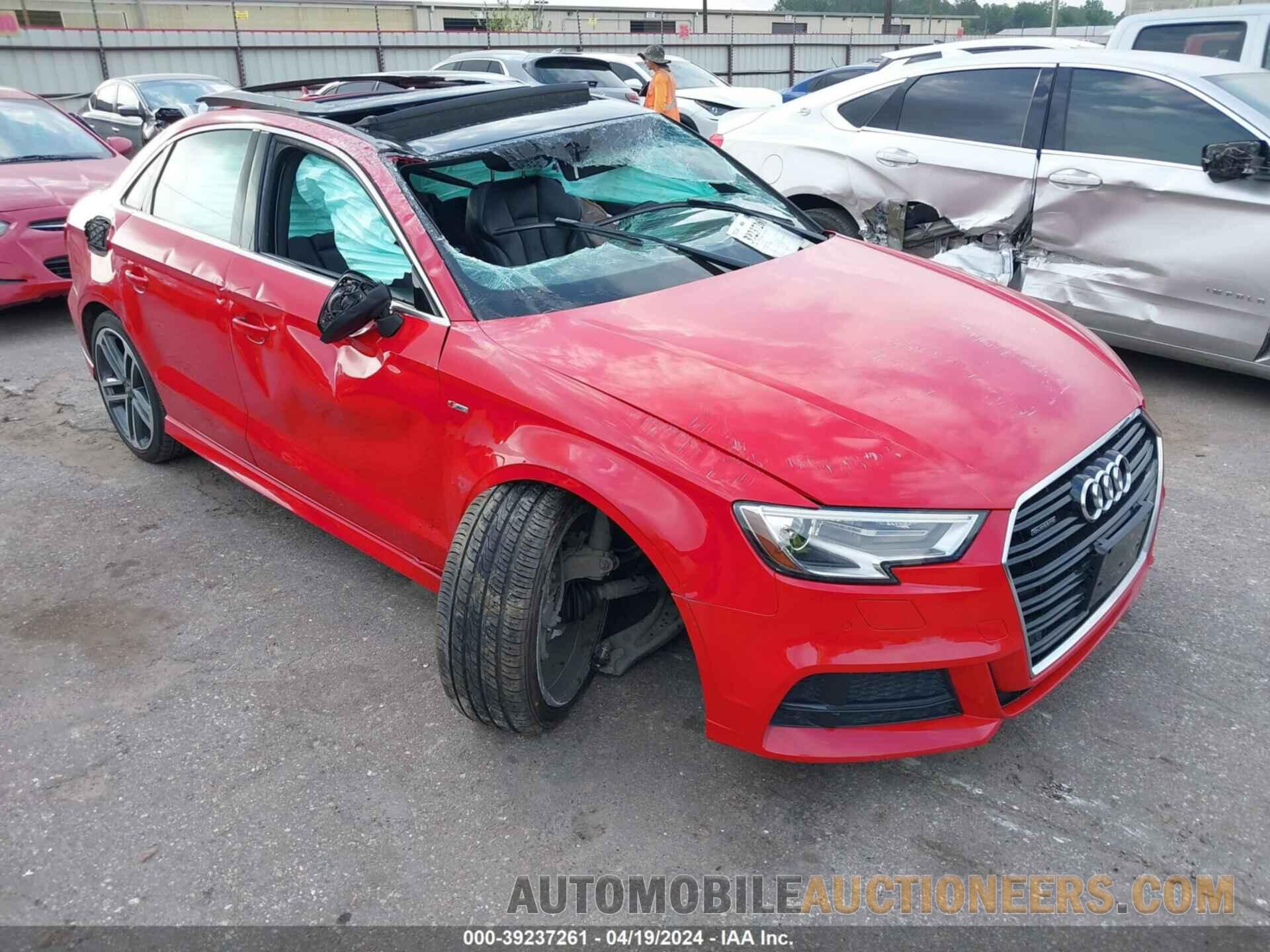 WAUJ8GFF1H1063984 AUDI A3 2017