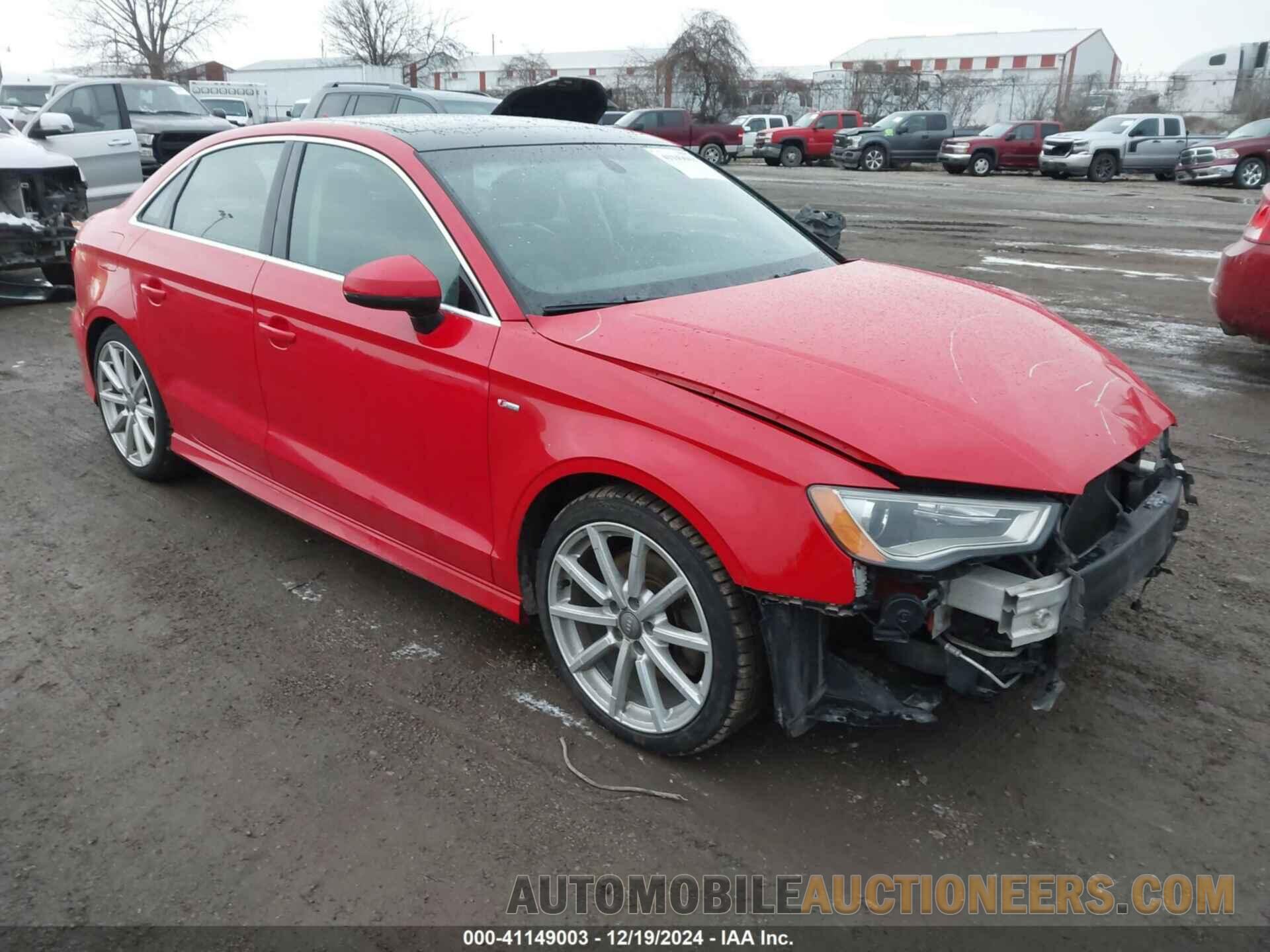 WAUJ8GFF3G1039619 AUDI A3 2016