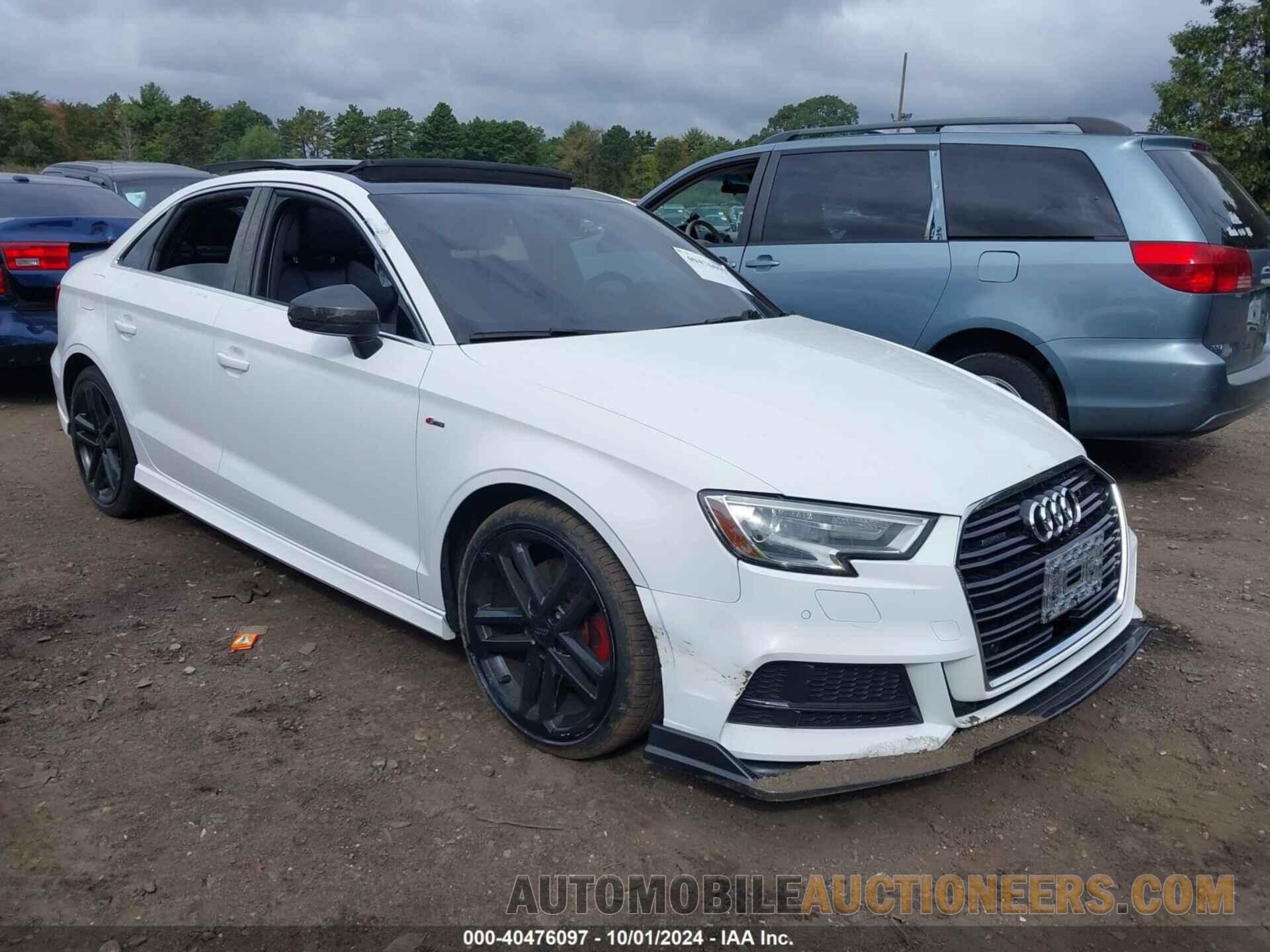 WAUJ8GFF4J1006121 AUDI A3 2018