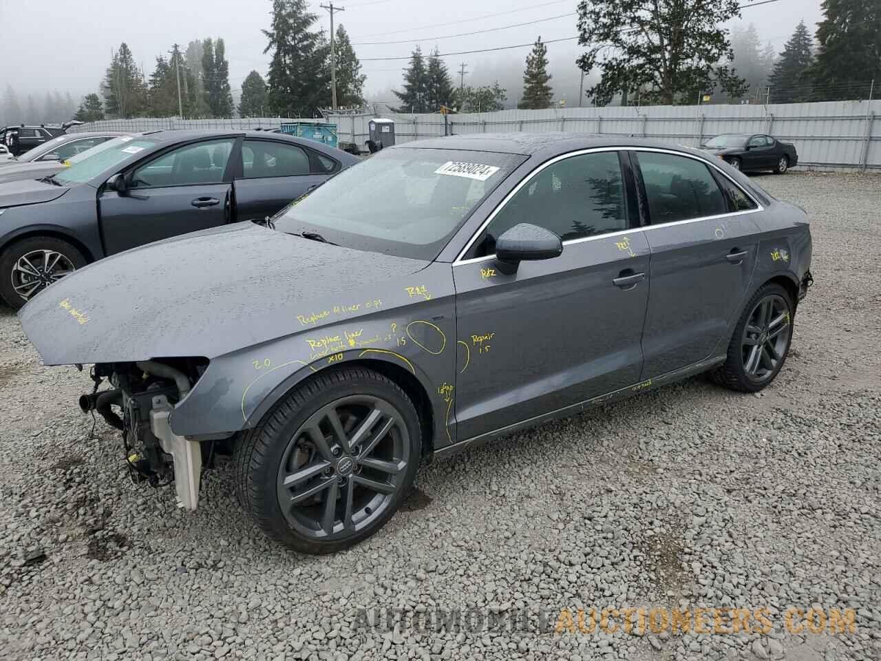 WAUJ8GFF6J1038990 AUDI A3 2018