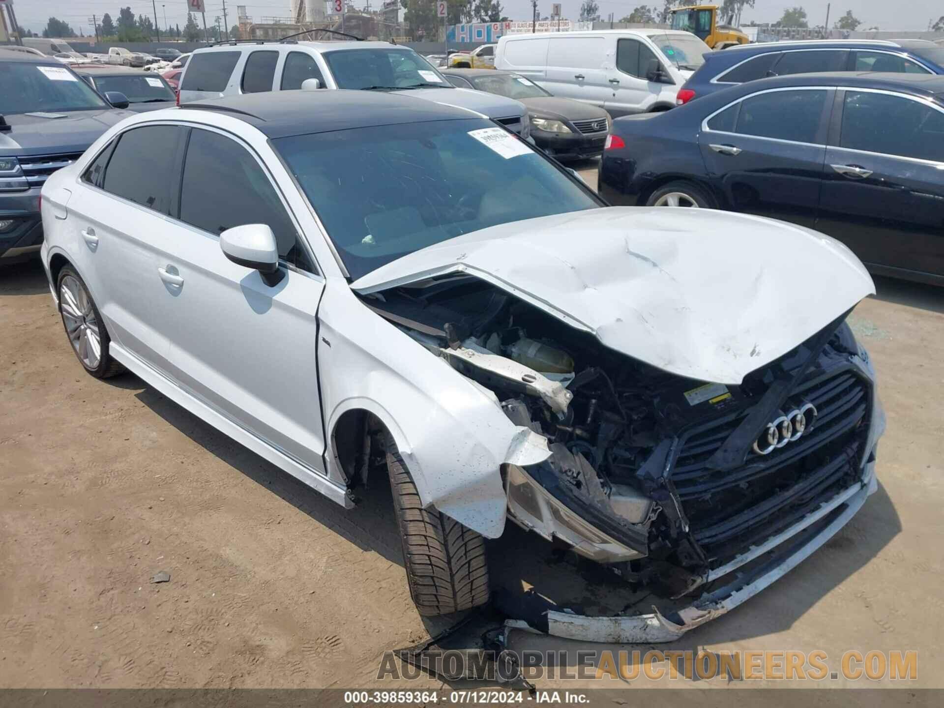 WAUJ8GFF7H1061723 AUDI A3 2017