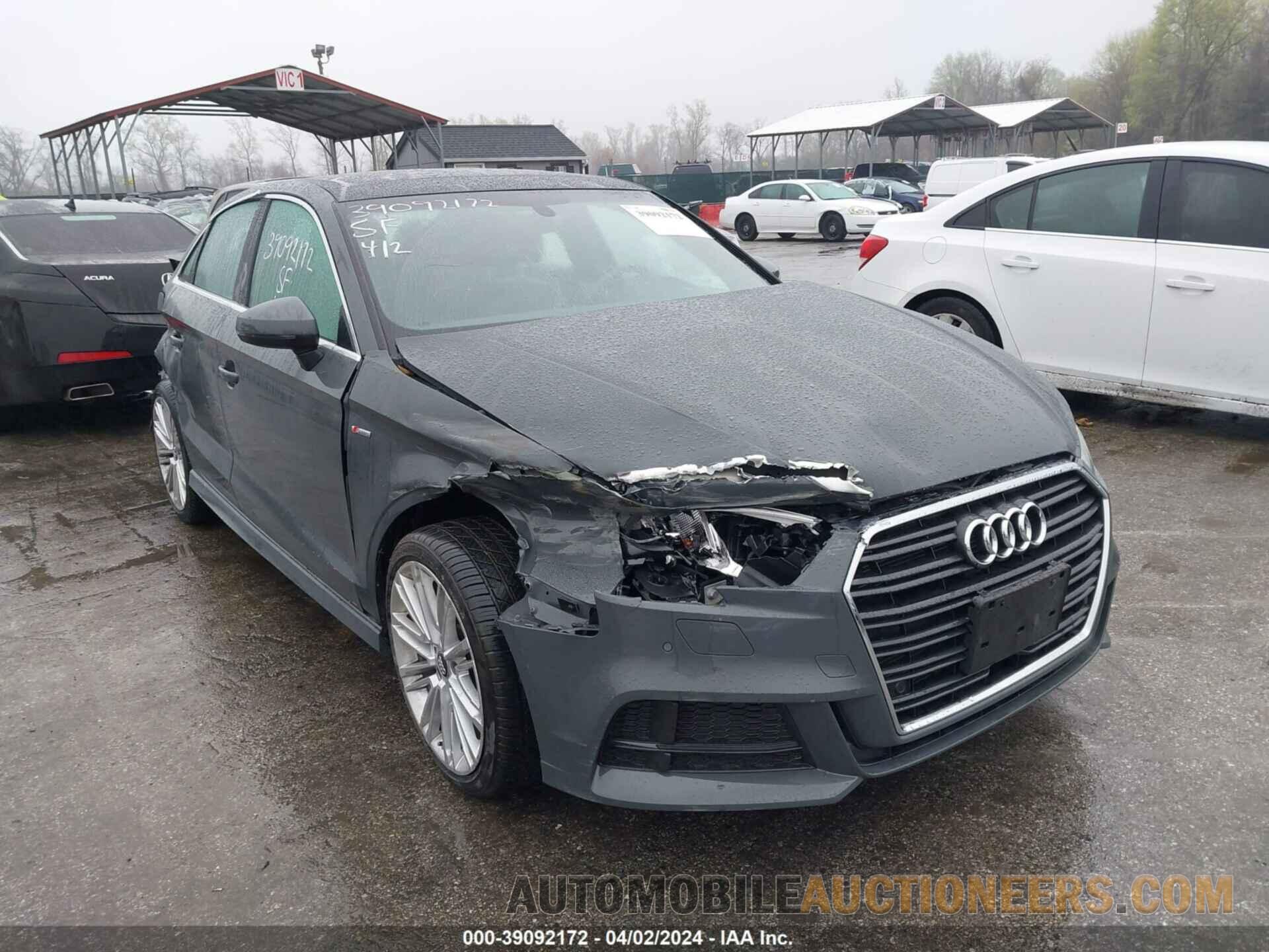 WAUJ8GFF8H1076800 AUDI A3 2017