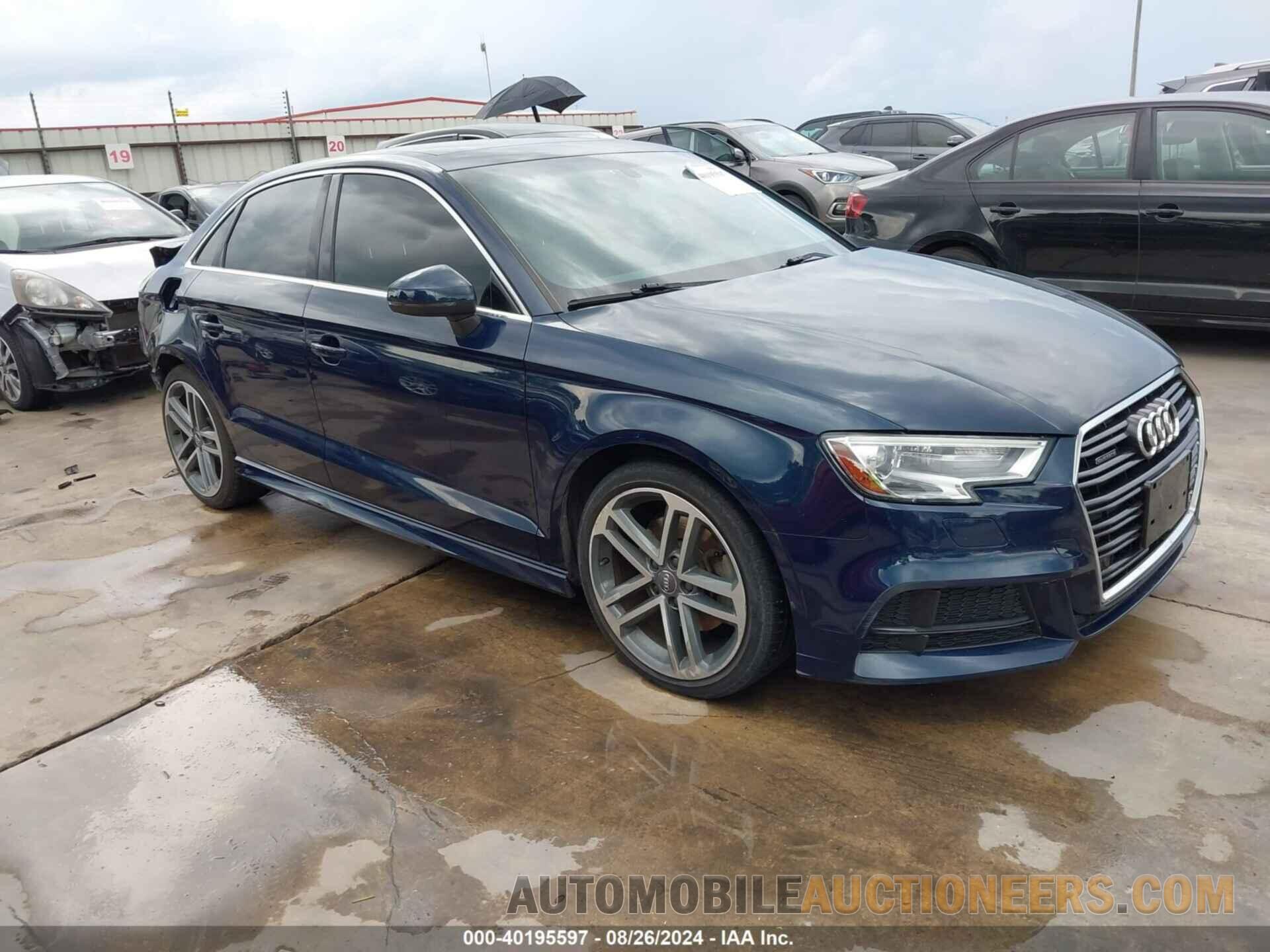 WAUJ8GFF8J1020832 AUDI A3 2018