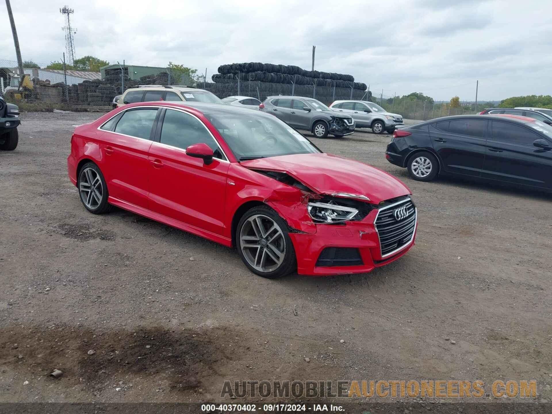 WAUJ8GFF9J1038076 AUDI A3 2018