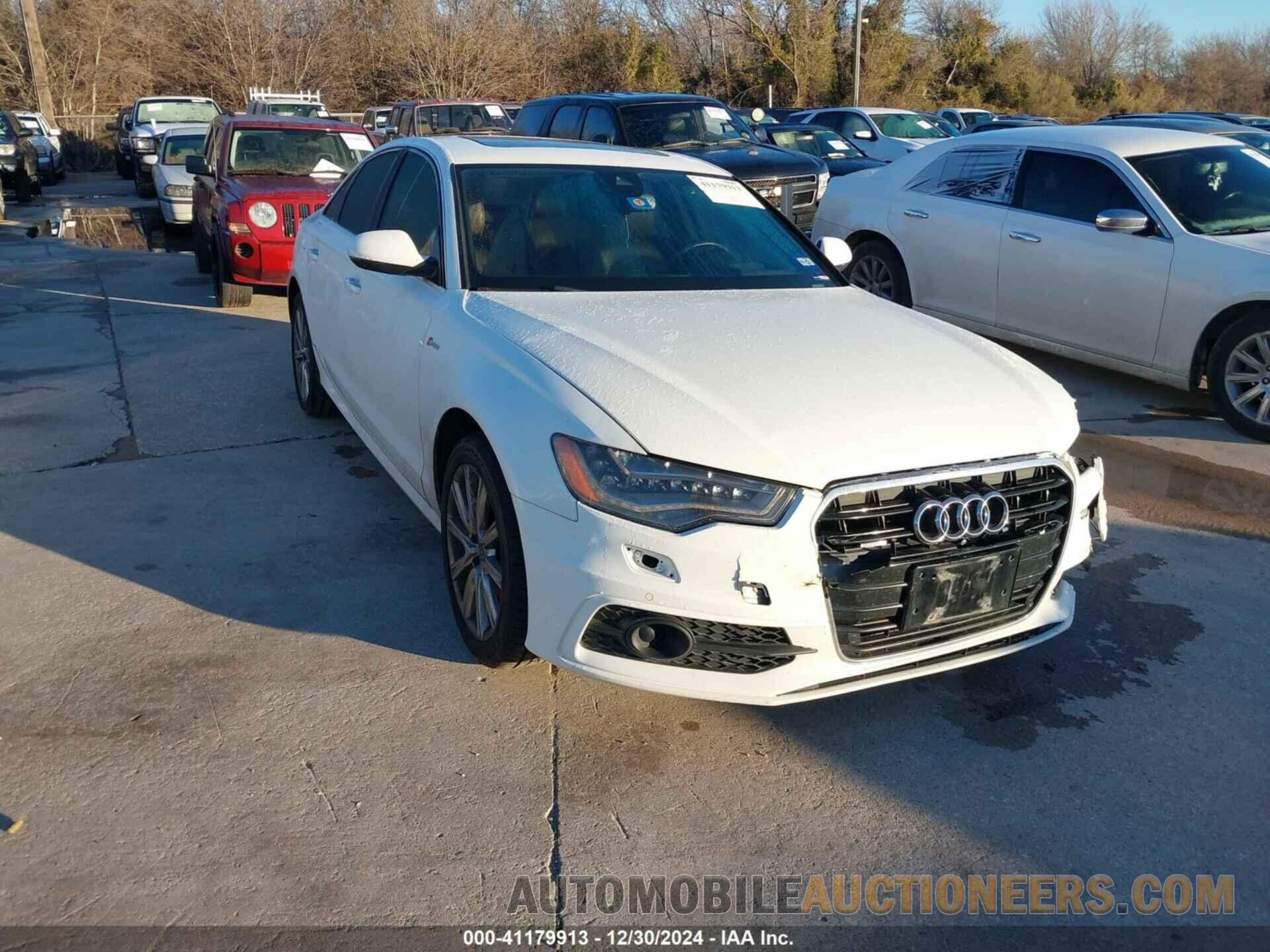 WAUJGAFC1DN063315 AUDI A6 2013