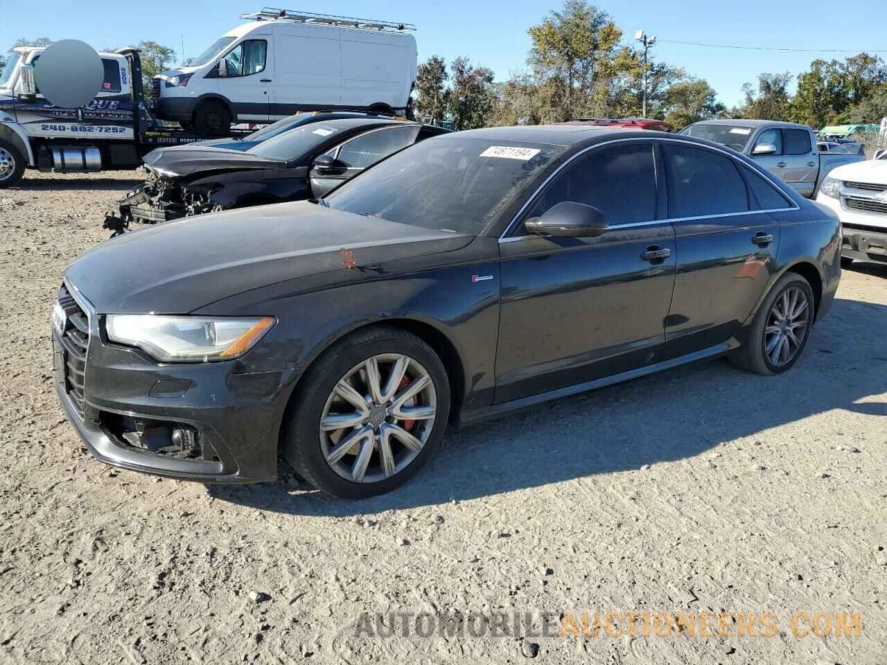 WAUJGAFC9DN142697 AUDI A6 2013