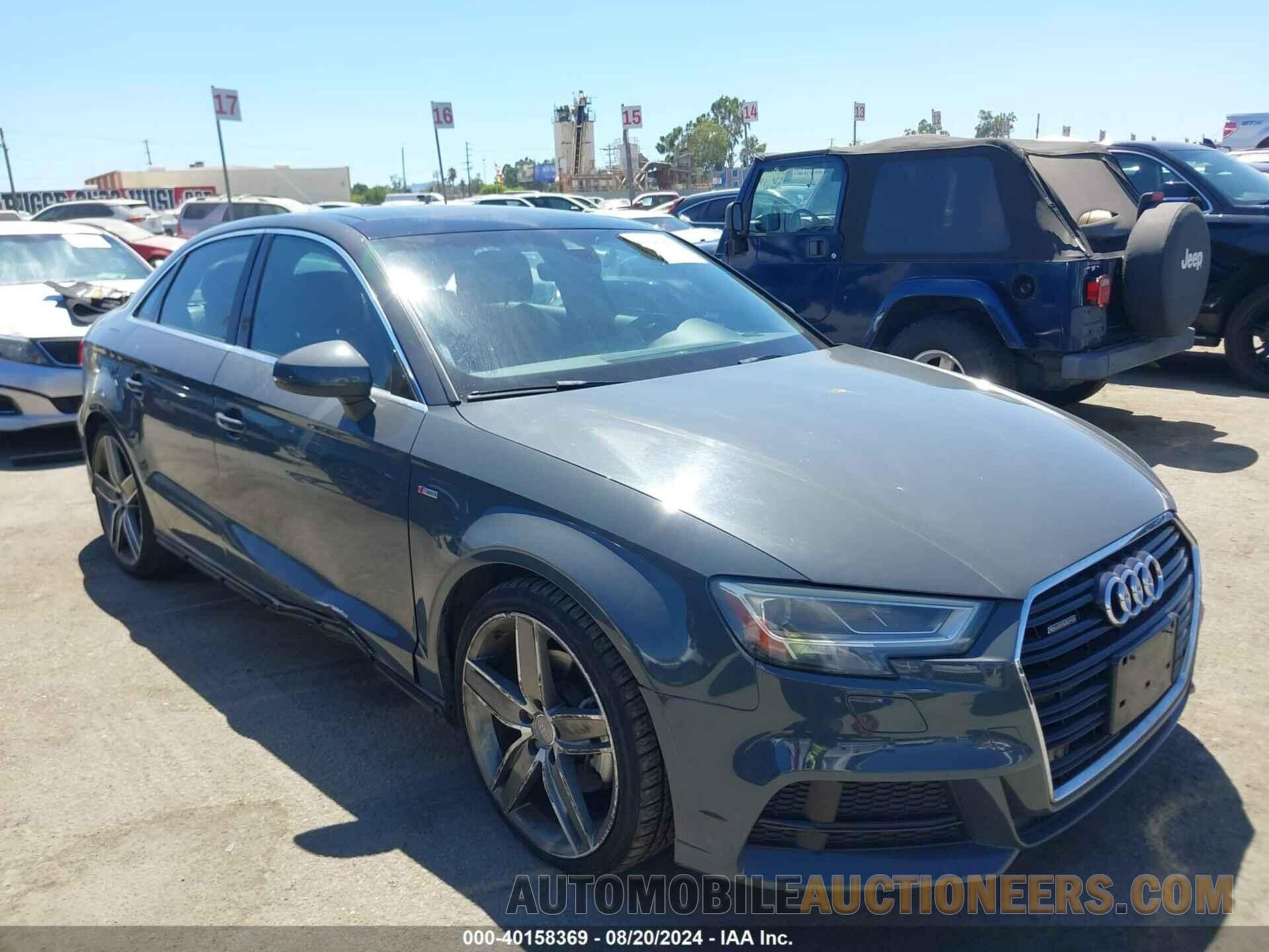 WAUK8GFF5H1065158 AUDI A3 2017