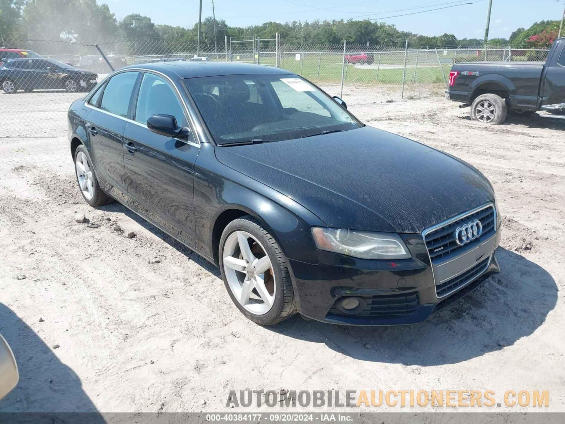 WAUKFAFL0BN030715 AUDI A4 2011