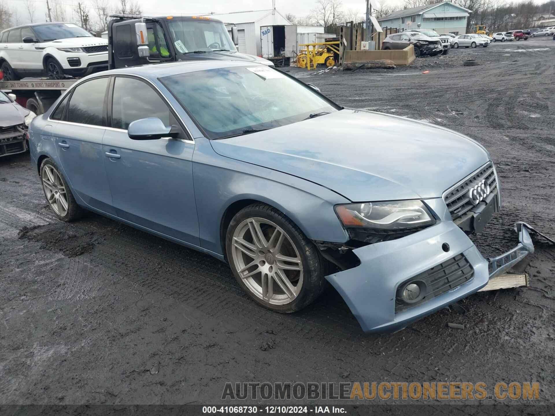 WAUKFBFL5BA097355 AUDI A4 2011