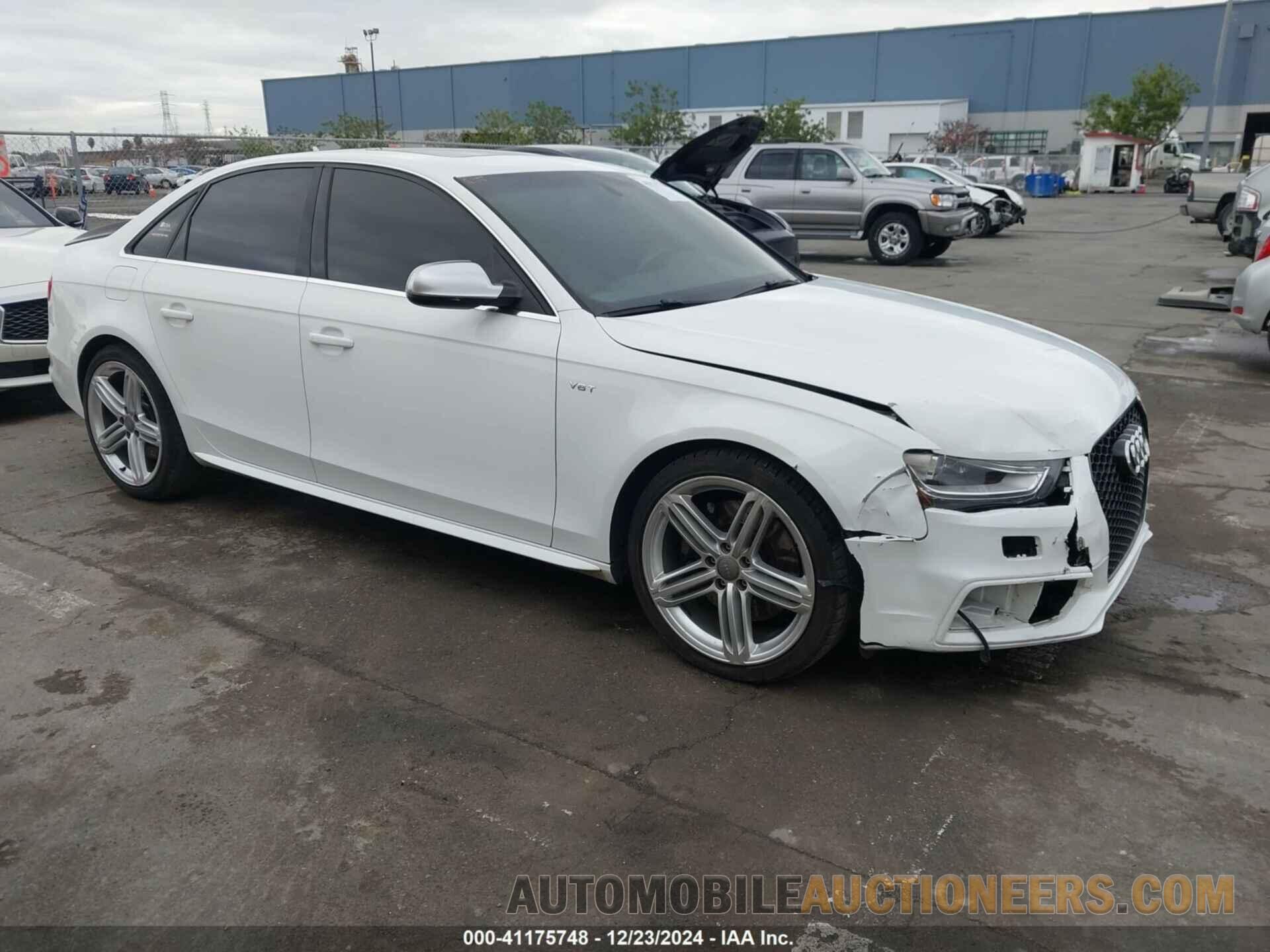 WAUKGAFL4DA118738 AUDI S4 2013