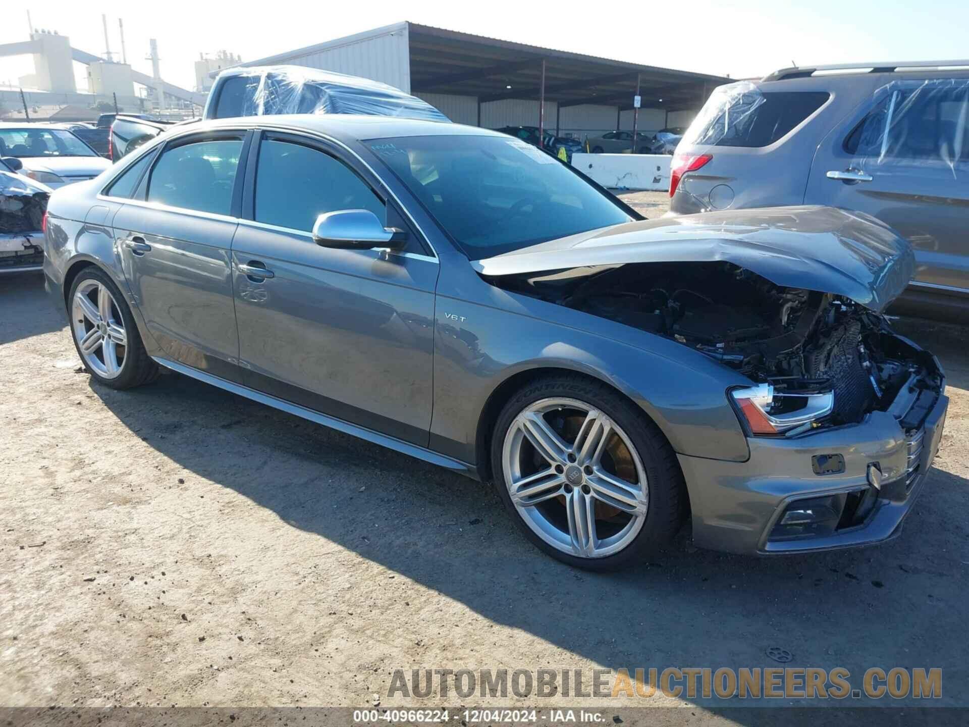 WAUKGAFL5DA101642 AUDI S4 2013