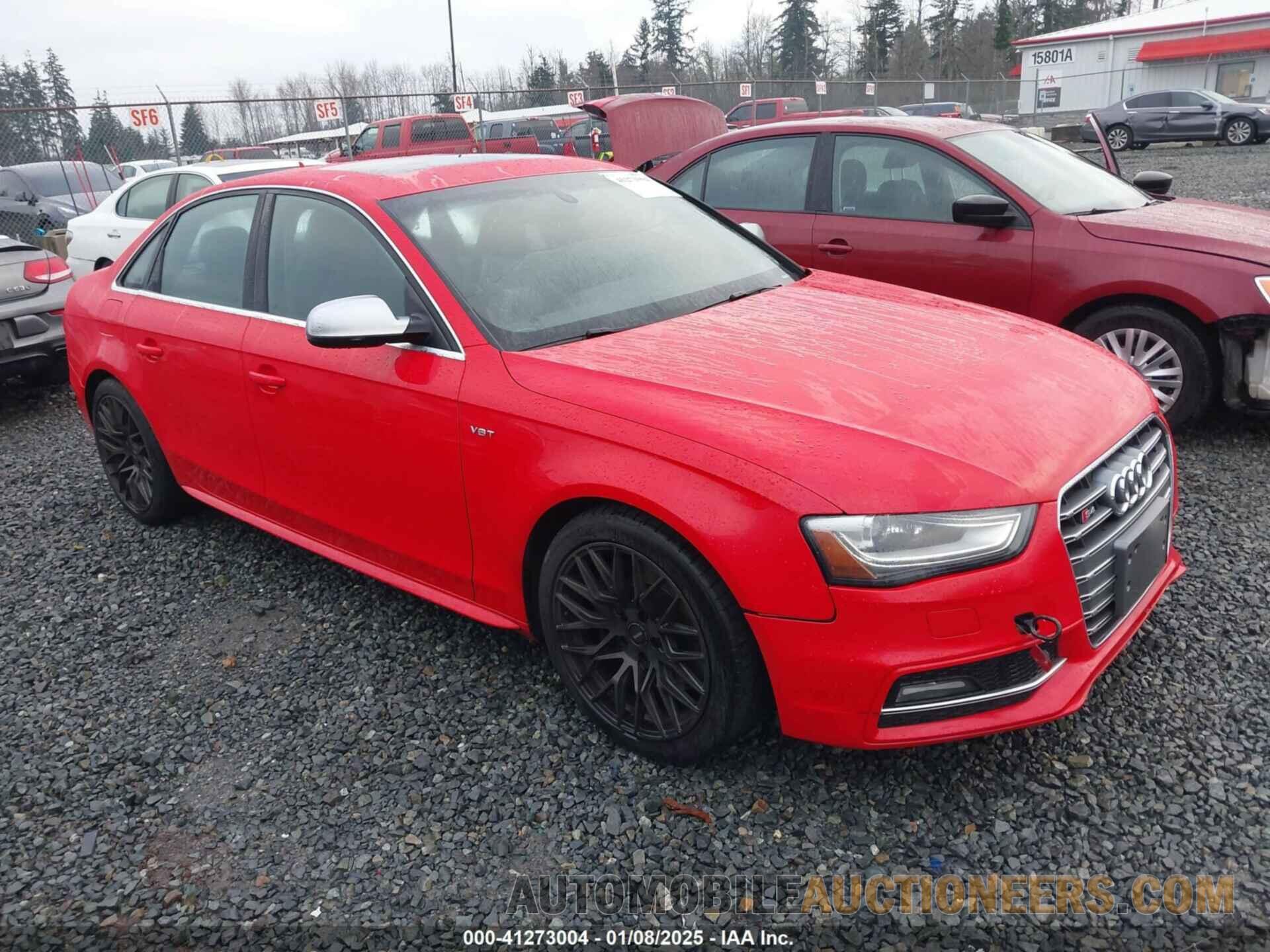 WAUKGAFL8DA131072 AUDI S4 2013