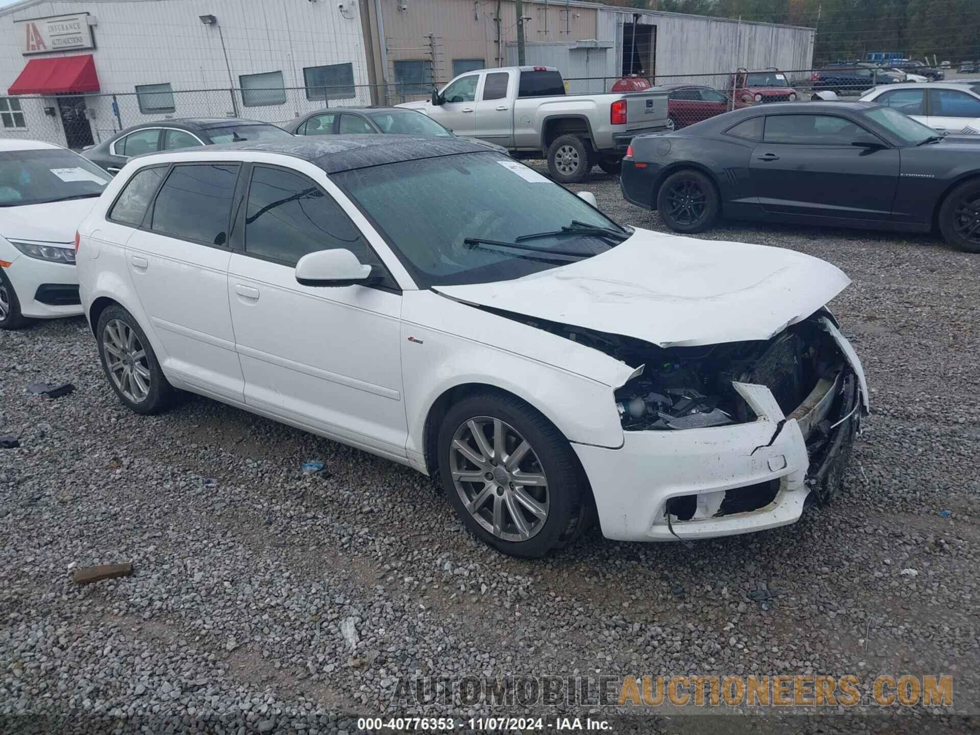 WAUKJAFM1CA112355 AUDI A3 2012