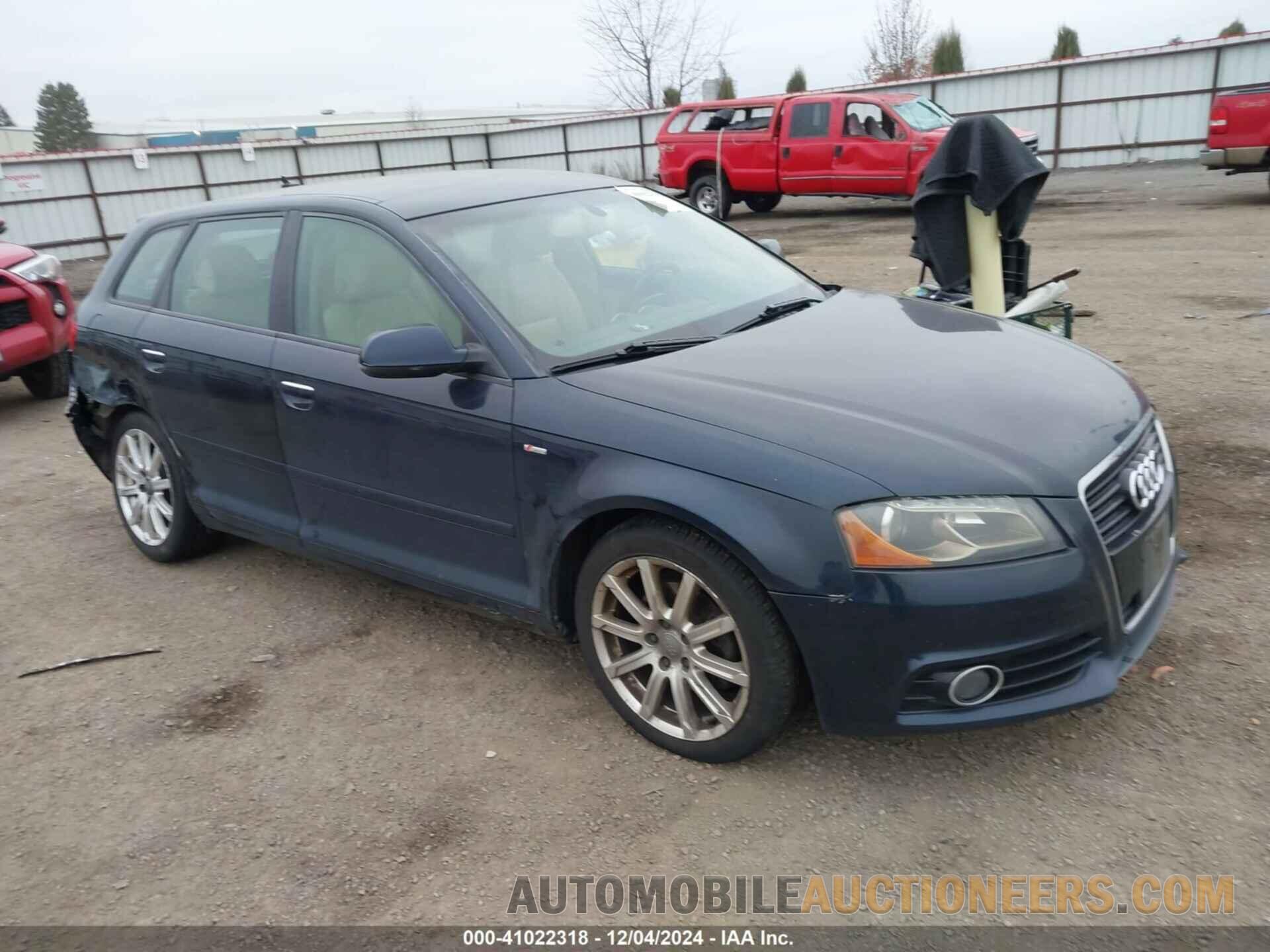 WAUKJAFM2CA111554 AUDI A3 2012