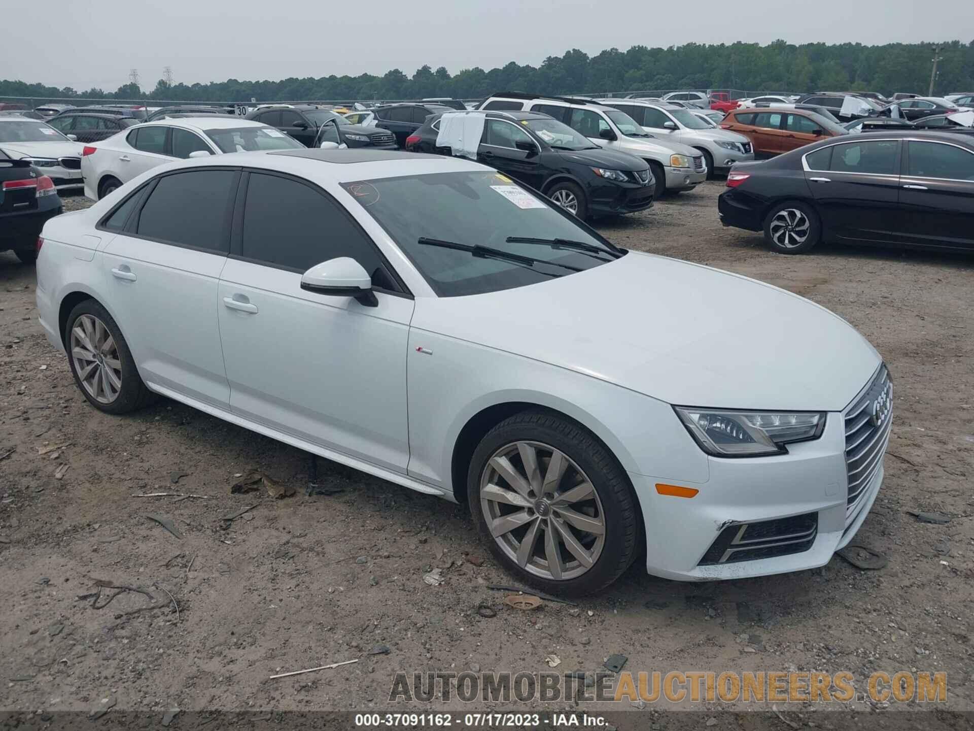 WAUKMAF40JA009464 AUDI A4 2018