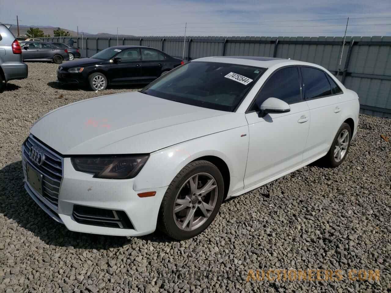 WAUKMAF40JA228506 AUDI A4 2018