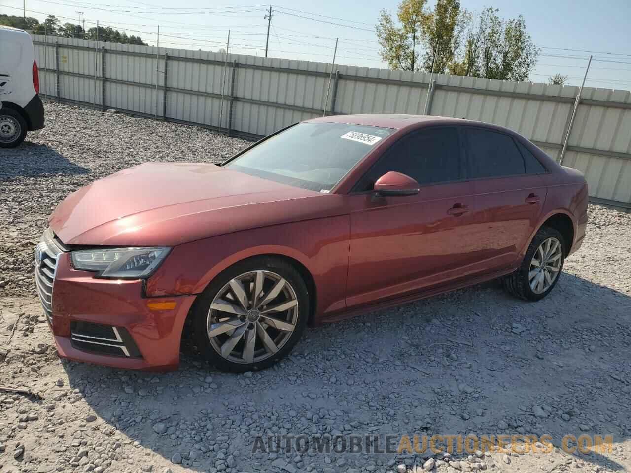 WAUKMAF40JN013135 AUDI A4 2018