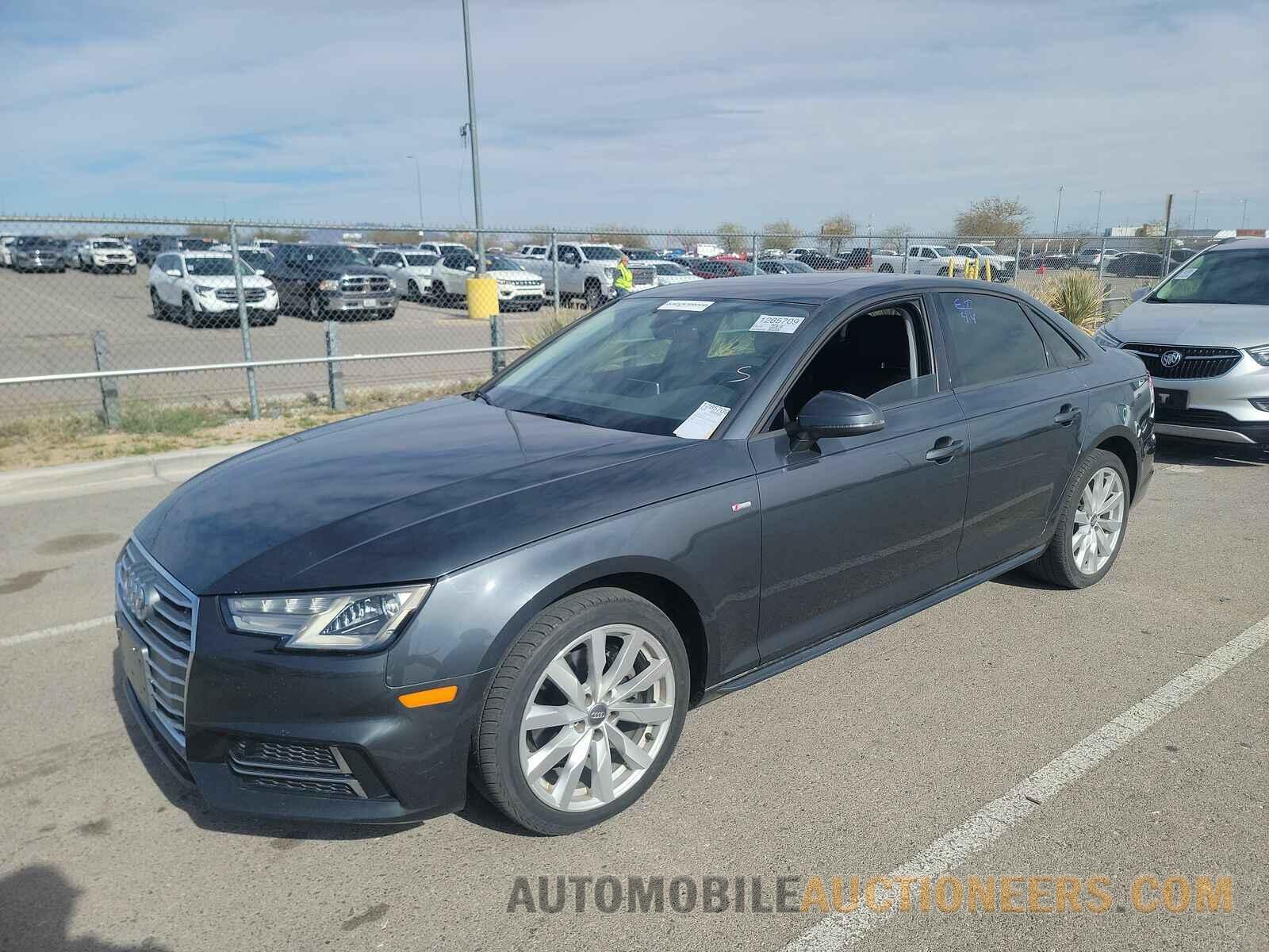 WAUKMAF40JN015922 Audi A4 Sedan 2018