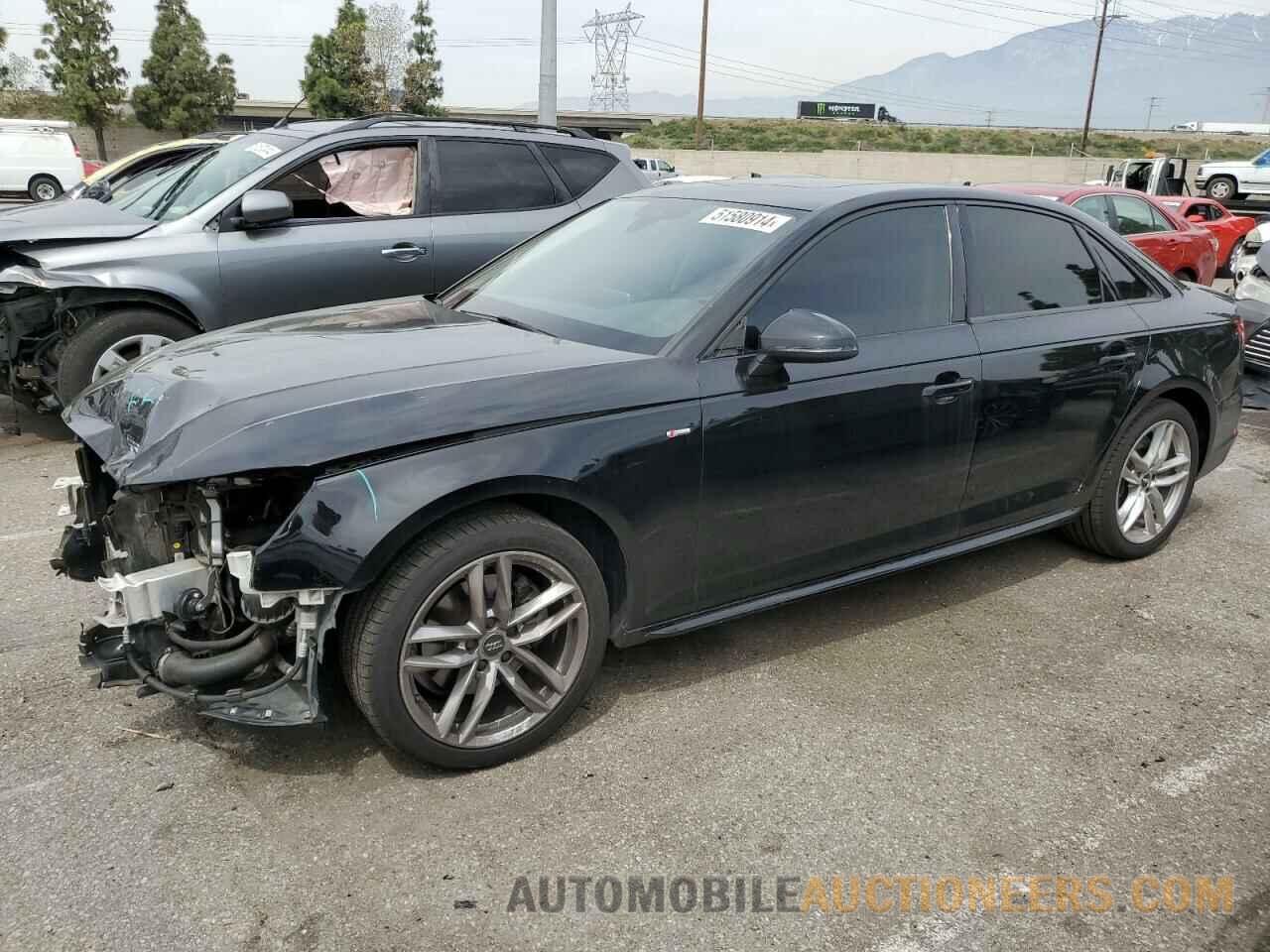 WAUKMAF41HN041892 AUDI A4 2017