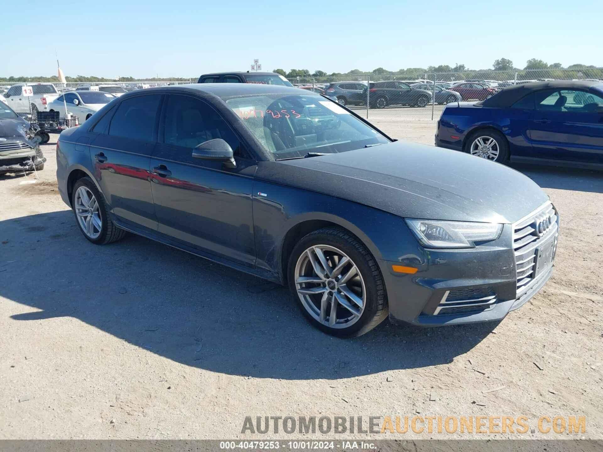 WAUKMAF41HN056456 AUDI A4 2017