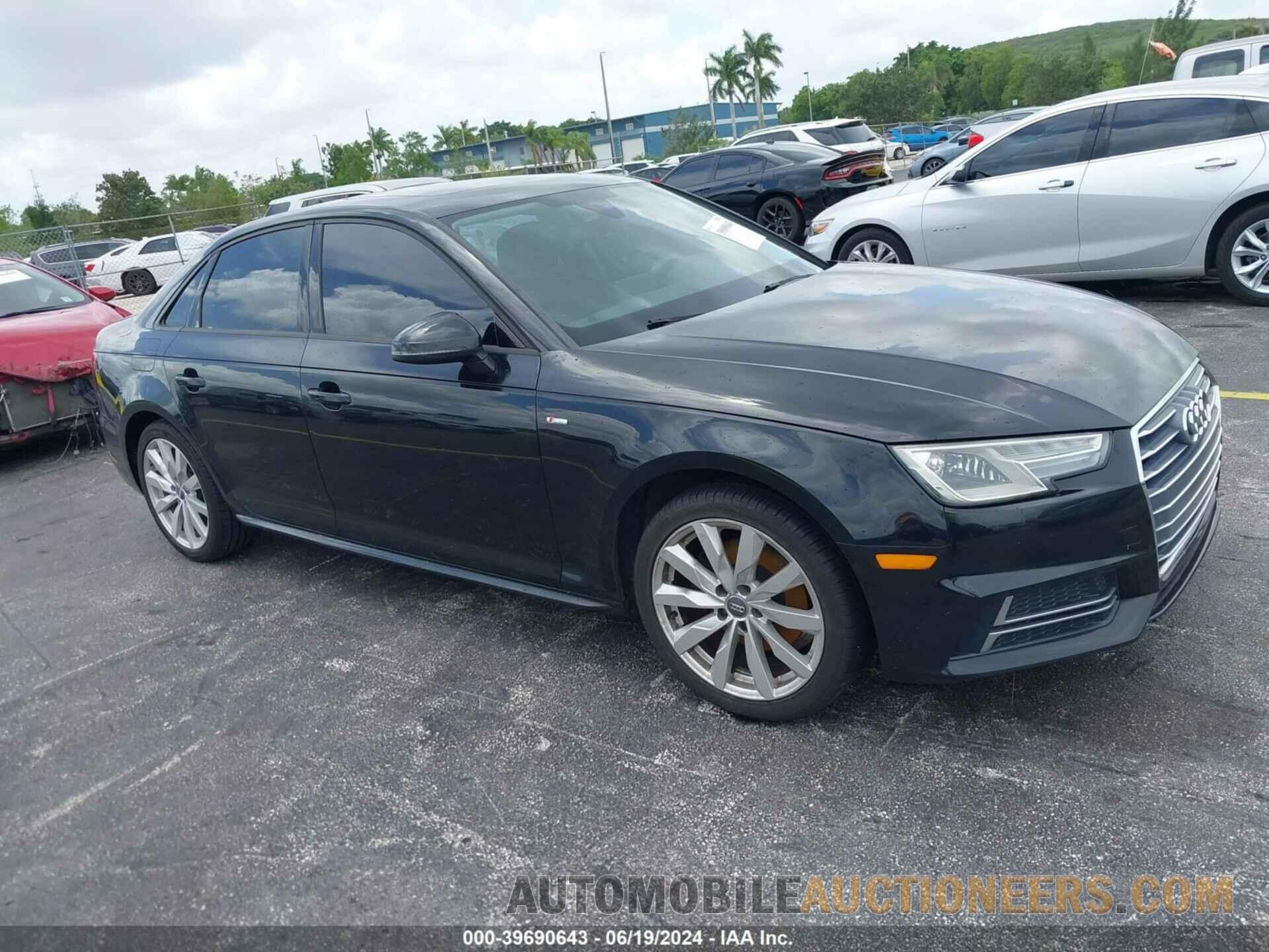 WAUKMAF41JA082228 AUDI A4 2018