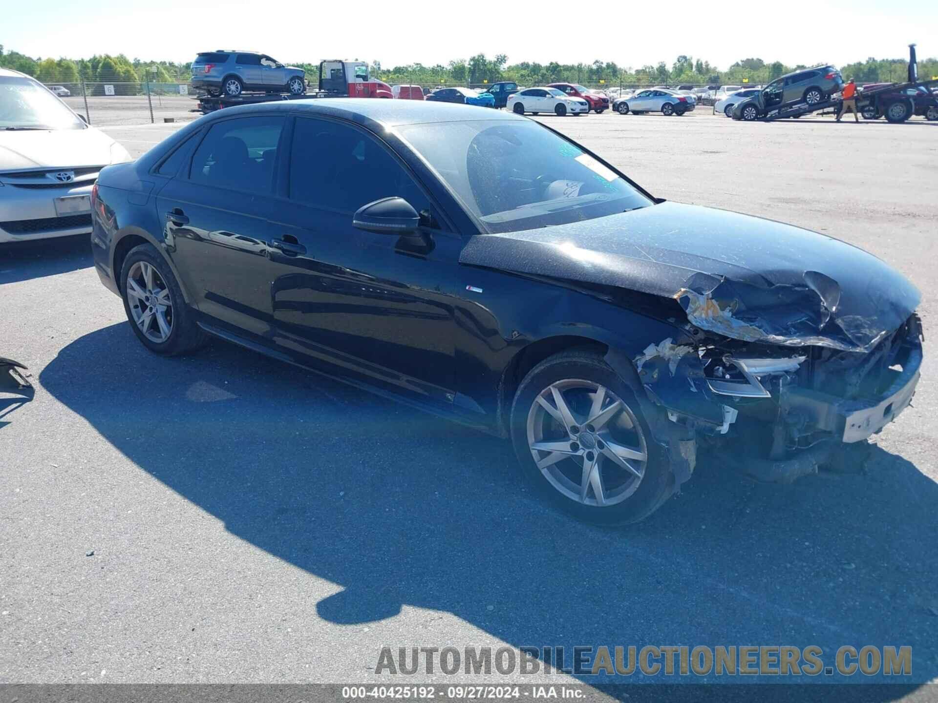 WAUKMAF41JA175122 AUDI A4 2018