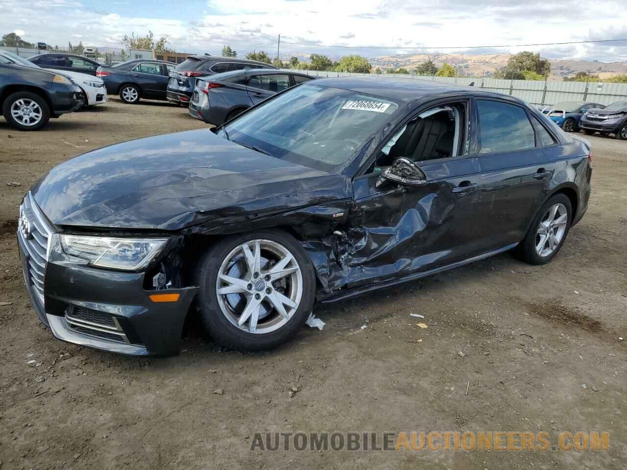 WAUKMAF41JA227221 AUDI A4 2018