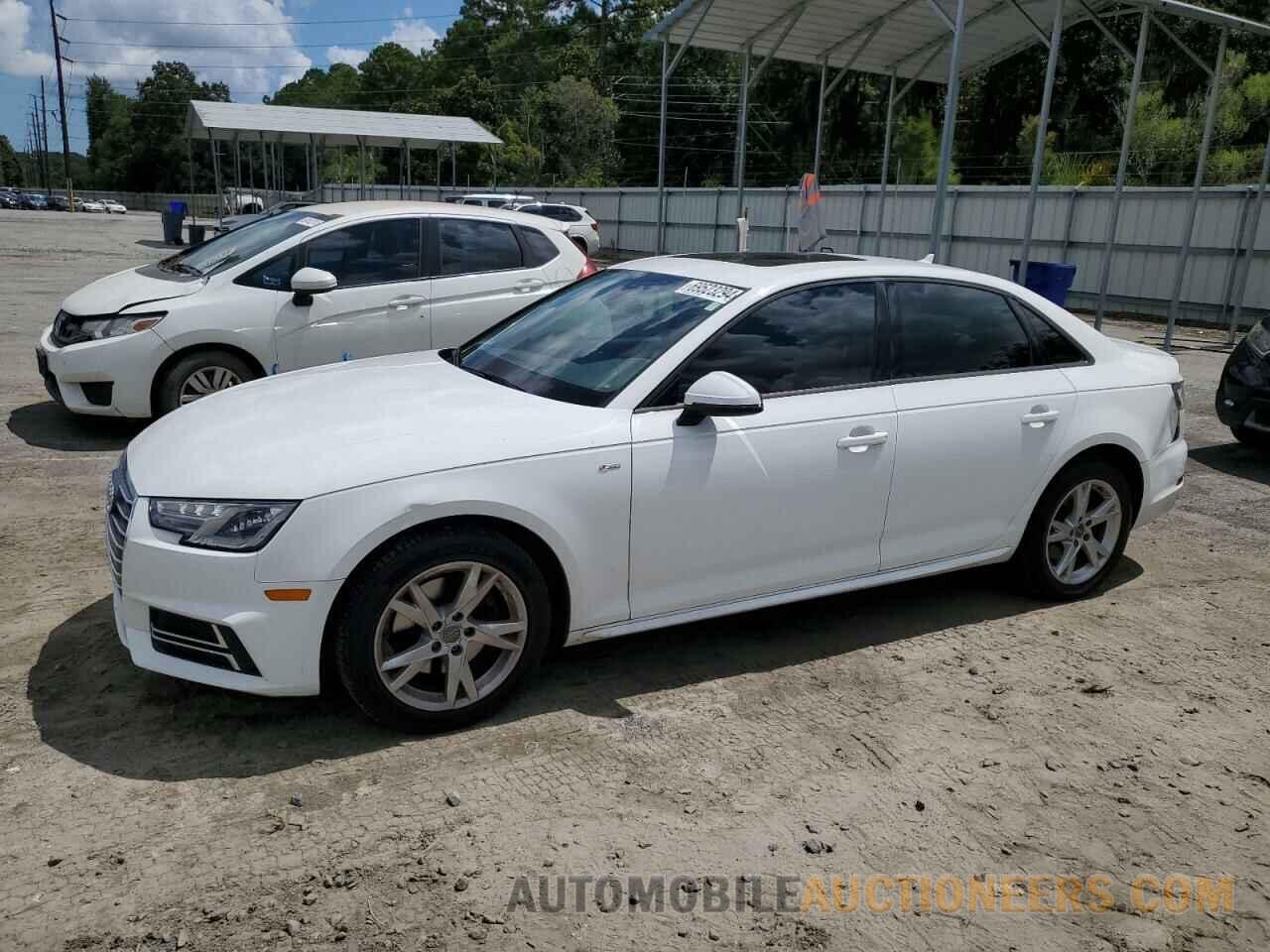 WAUKMAF41JN010406 AUDI A4 2018