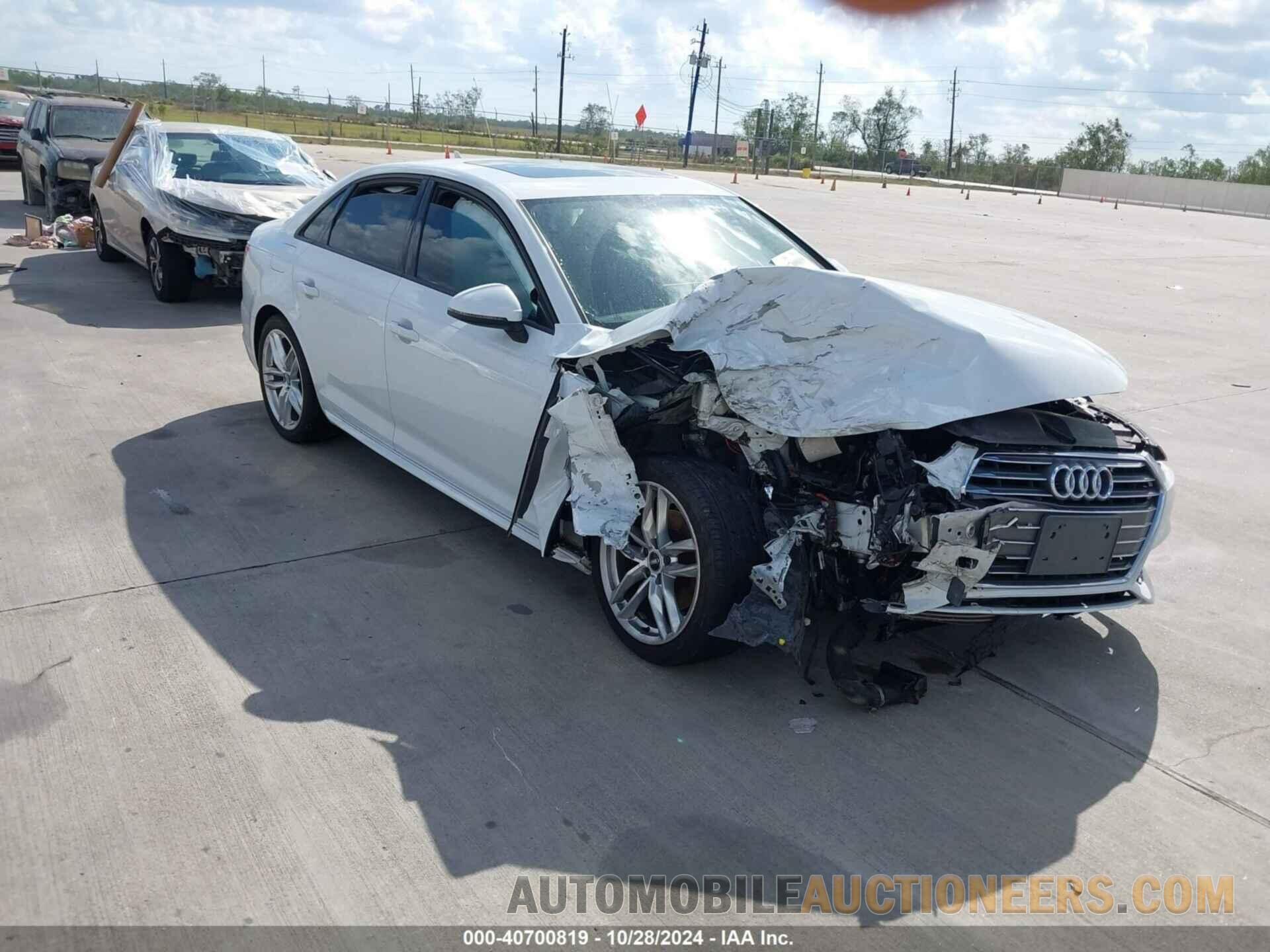 WAUKMAF42HN043831 AUDI A4 2017