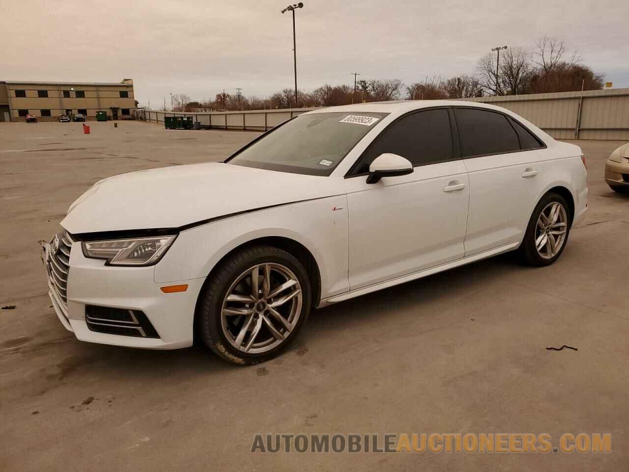 WAUKMAF42HN058457 AUDI A4 2017