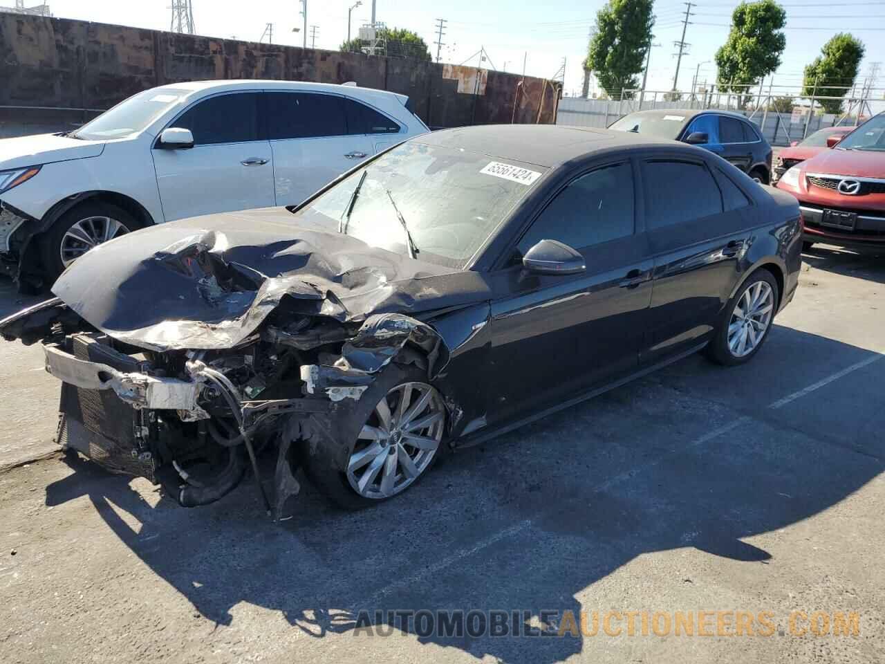 WAUKMAF42JA063851 AUDI A4 2018