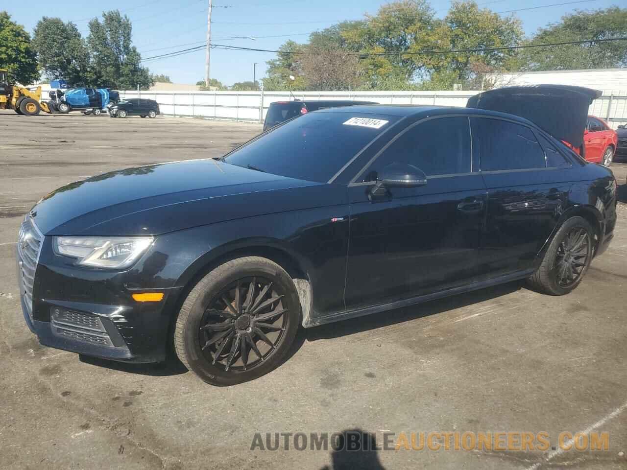 WAUKMAF42JA078799 AUDI A4 2018