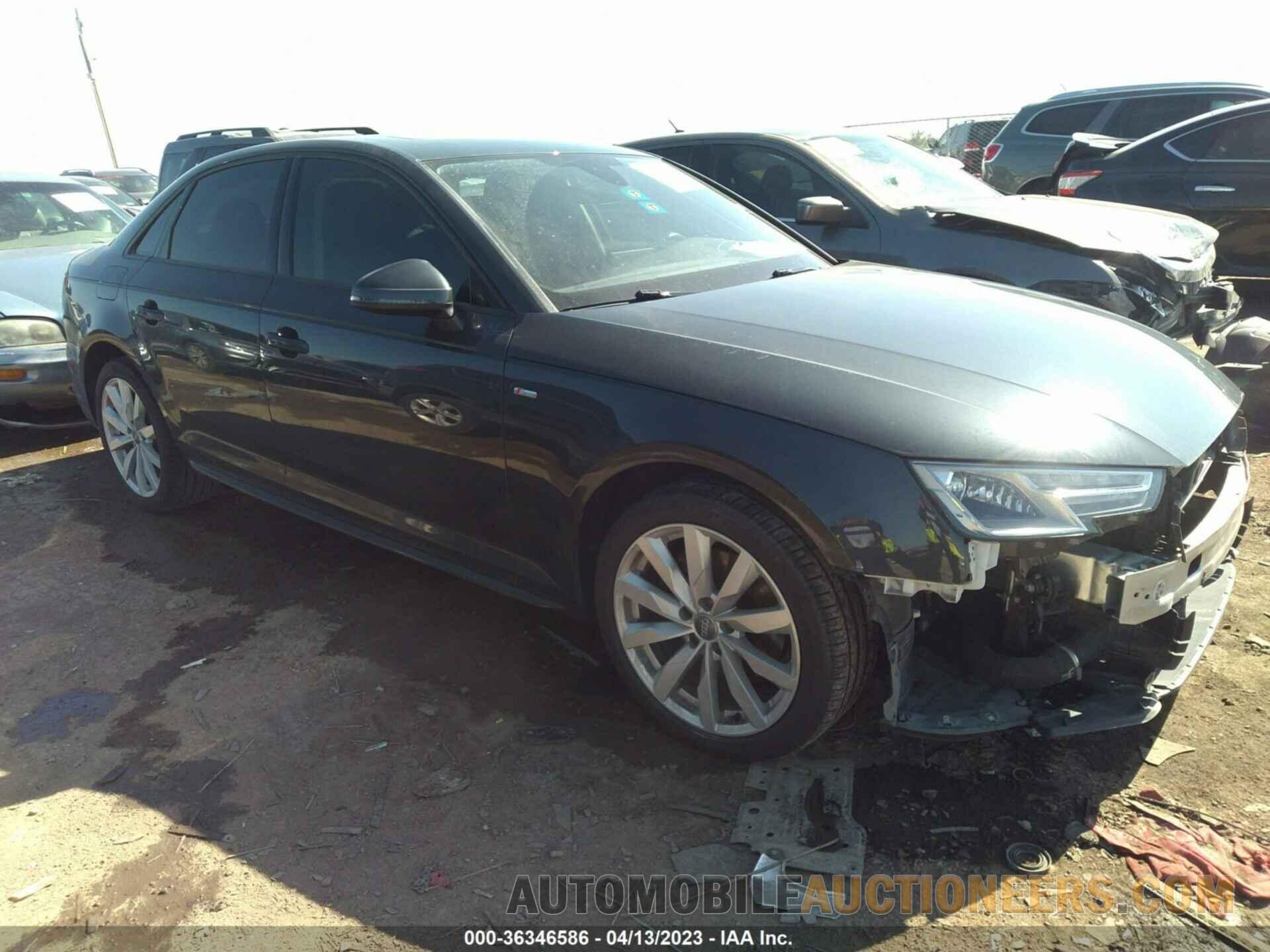 WAUKMAF42JA095733 AUDI A4 2018