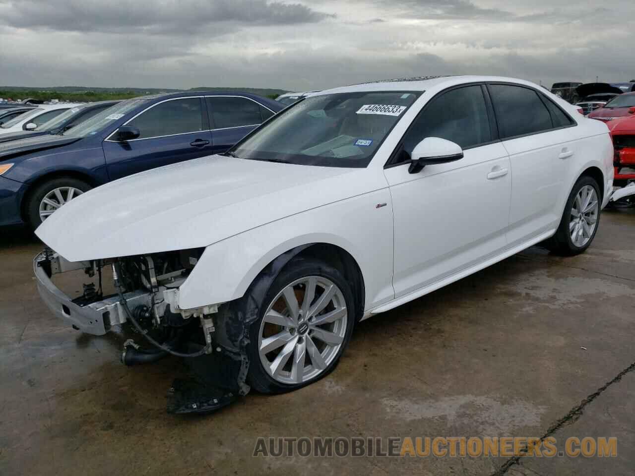 WAUKMAF42JA144588 AUDI A4 2018