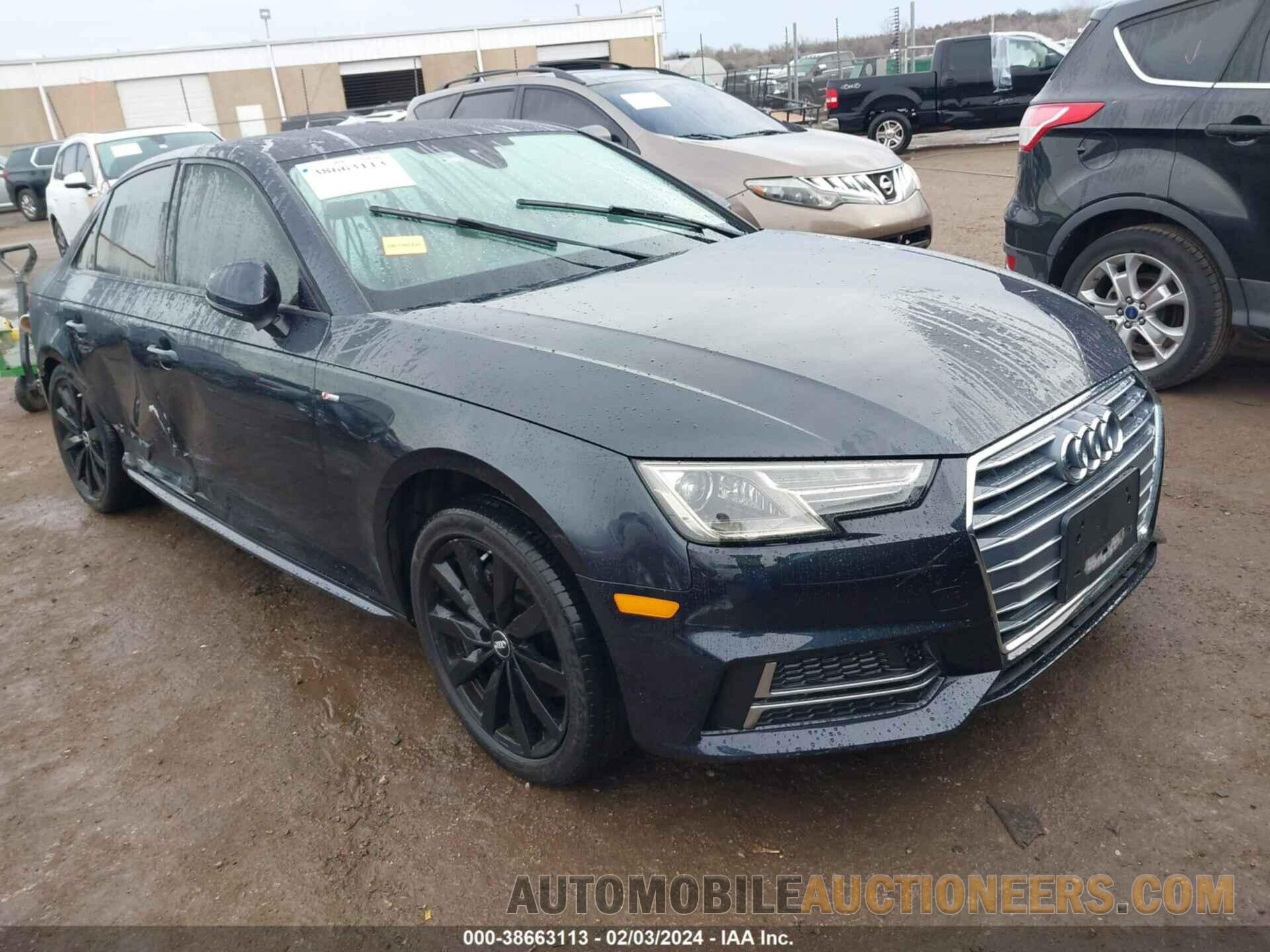 WAUKMAF42JA227485 AUDI A4 2018