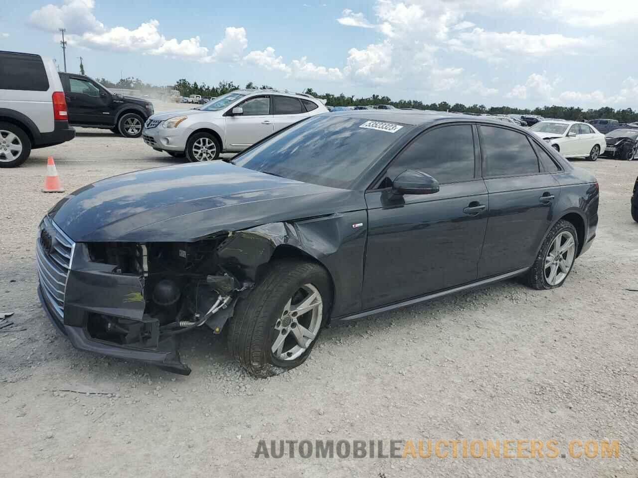 WAUKMAF42JA233593 AUDI A4 2018