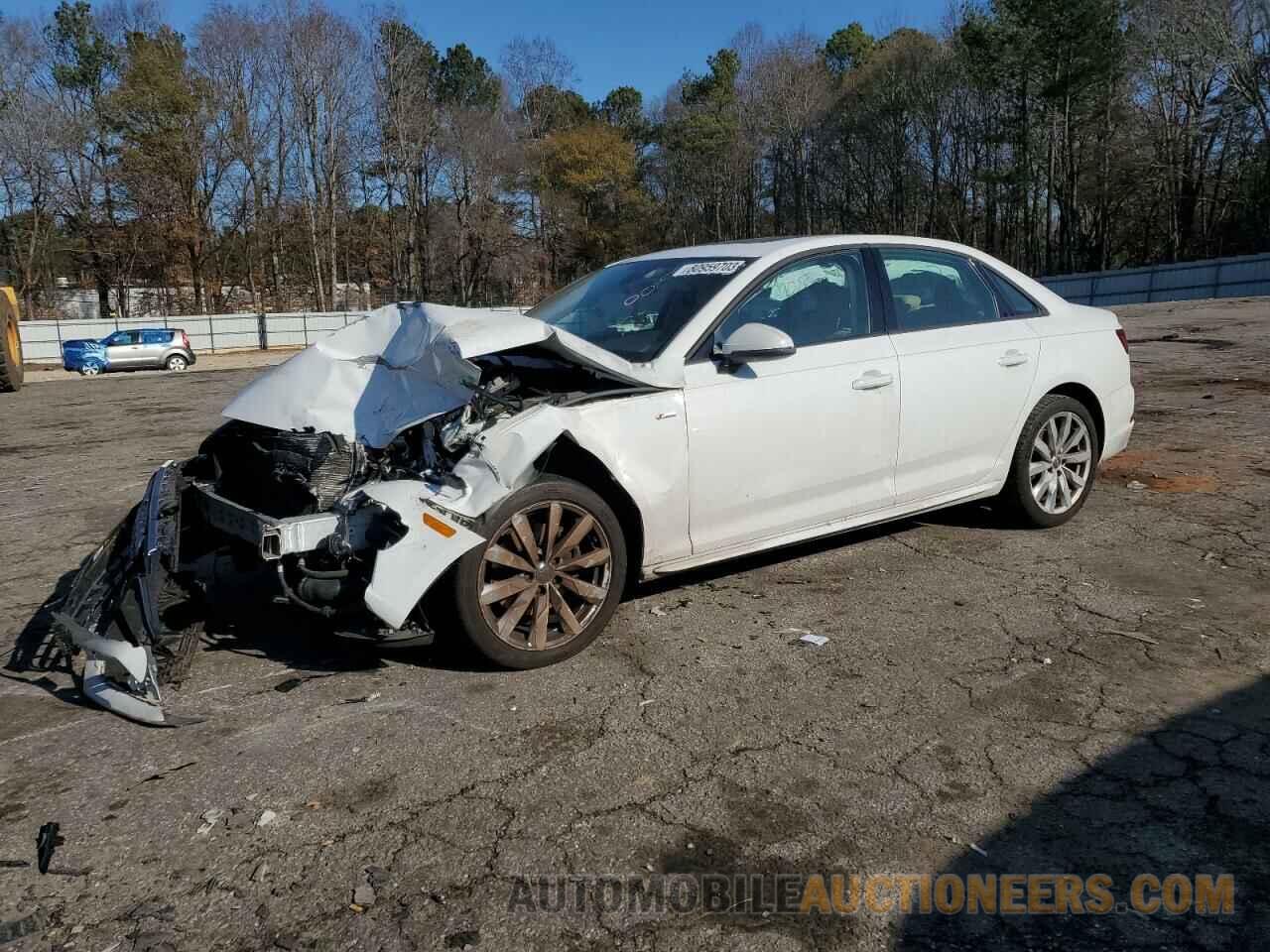 WAUKMAF42JN000824 AUDI A4 2018