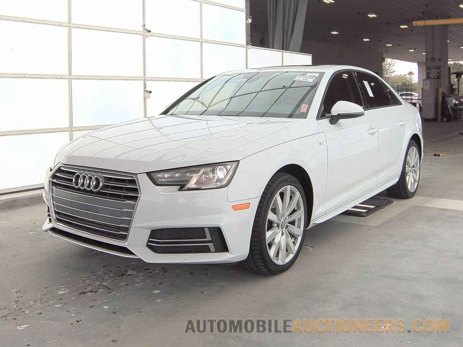 WAUKMAF42JN016151 Audi A4 Sedan 2018