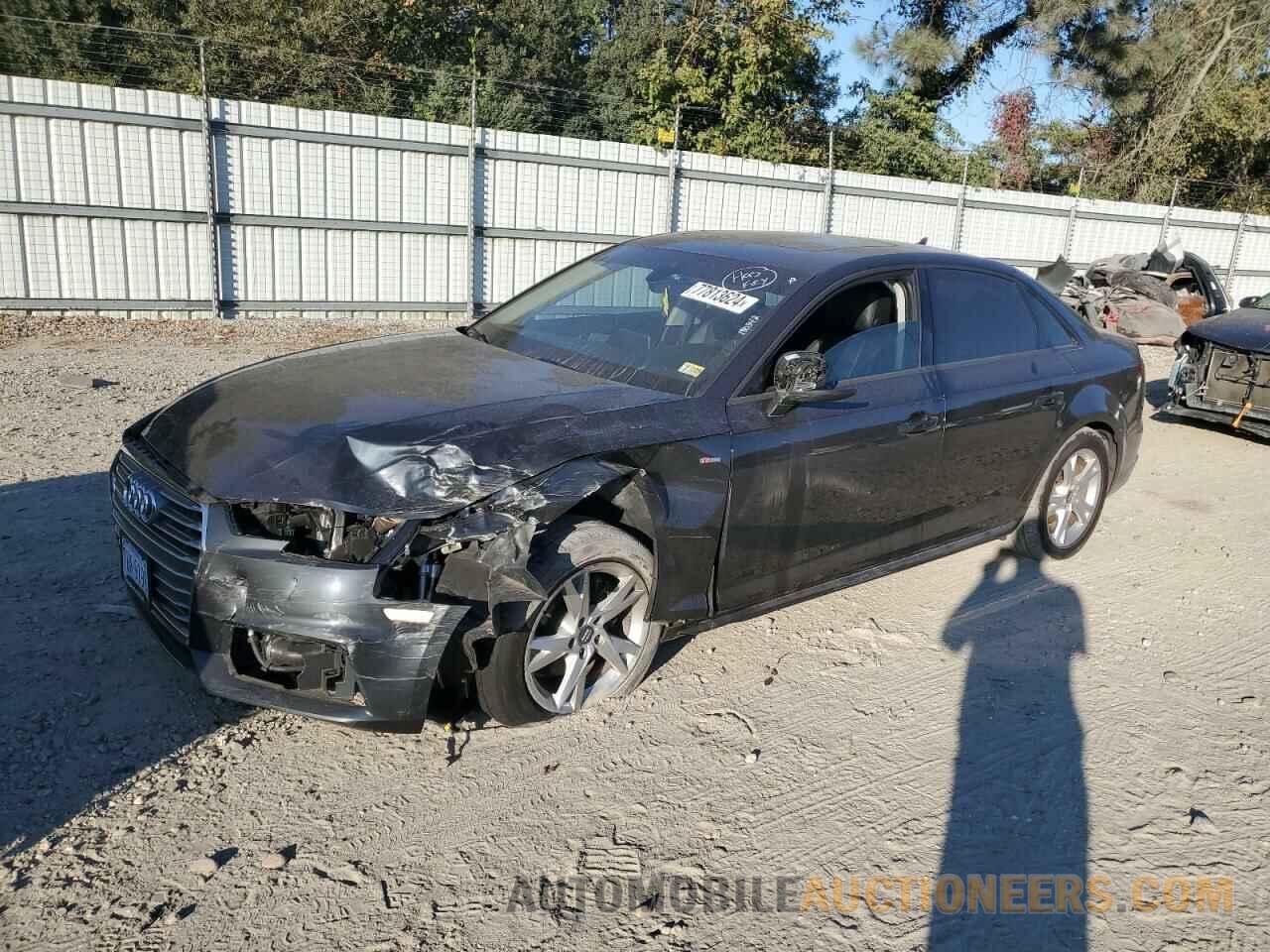 WAUKMAF42JN019647 AUDI A4 2018