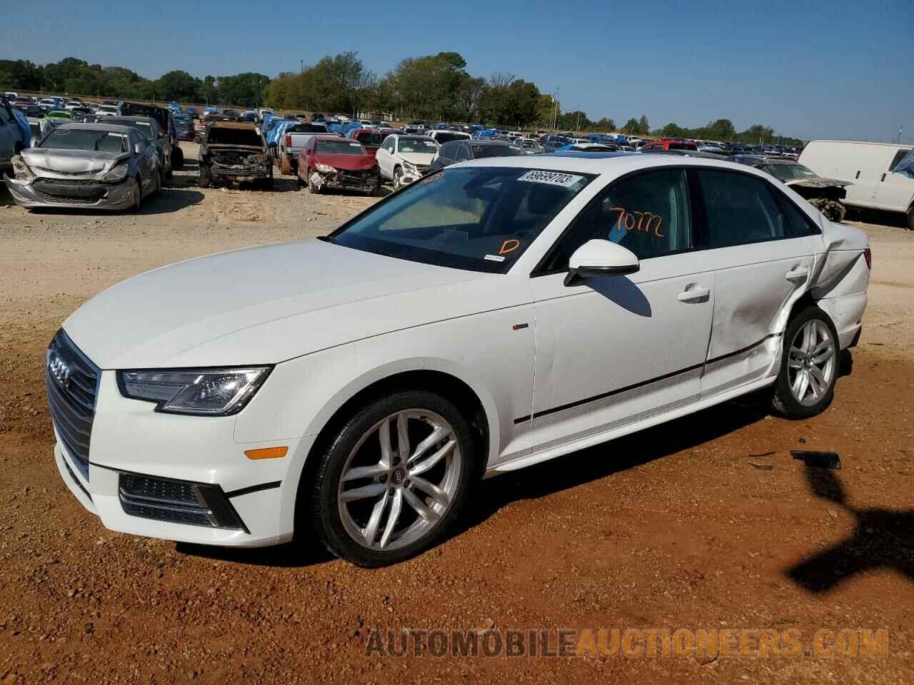 WAUKMAF43HN039433 AUDI A4 2017