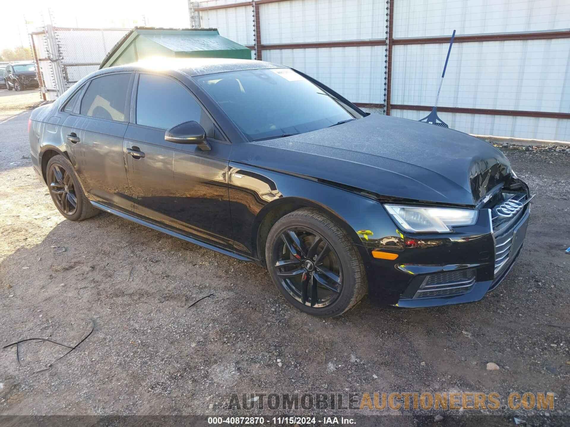 WAUKMAF43HN043305 AUDI A4 2017