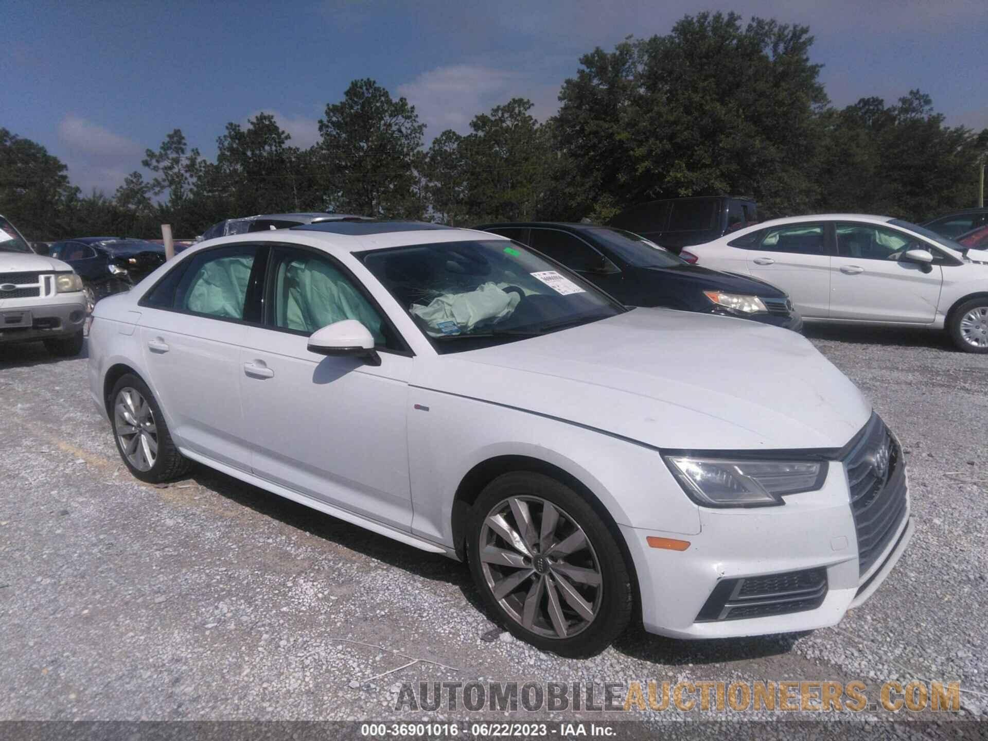 WAUKMAF43JA032480 AUDI A4 2018