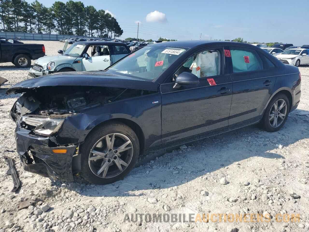 WAUKMAF43JA039316 AUDI A4 2018