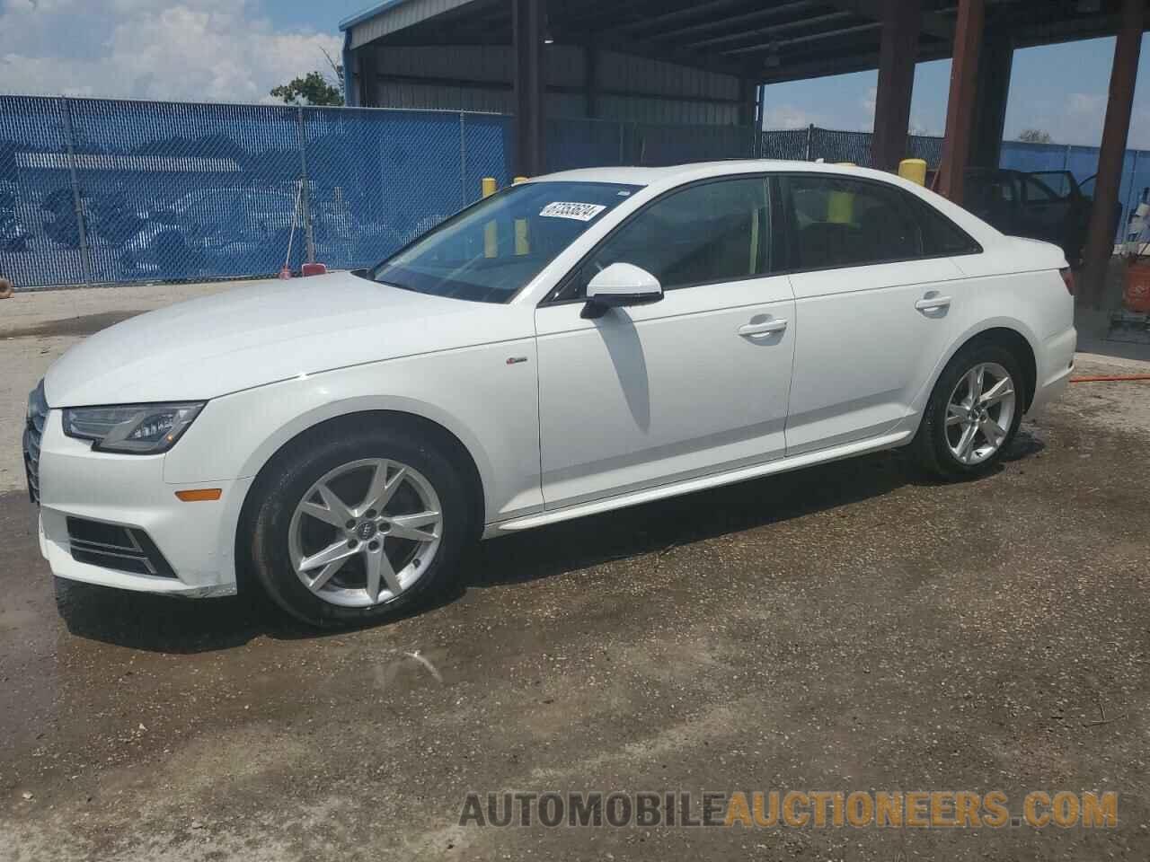 WAUKMAF43JA076396 AUDI A4 2018