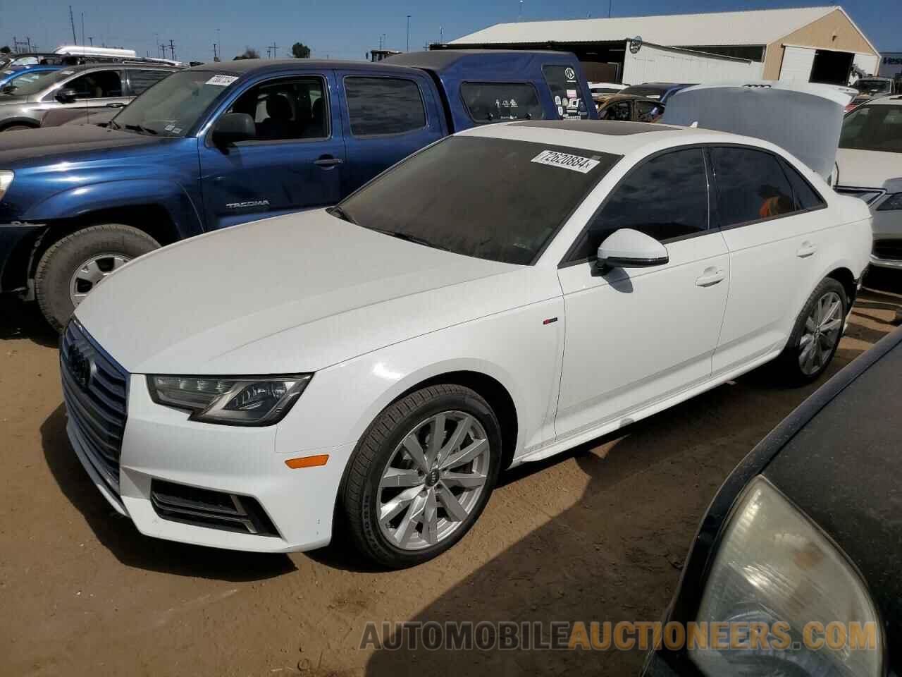 WAUKMAF43JA106738 AUDI A4 2018