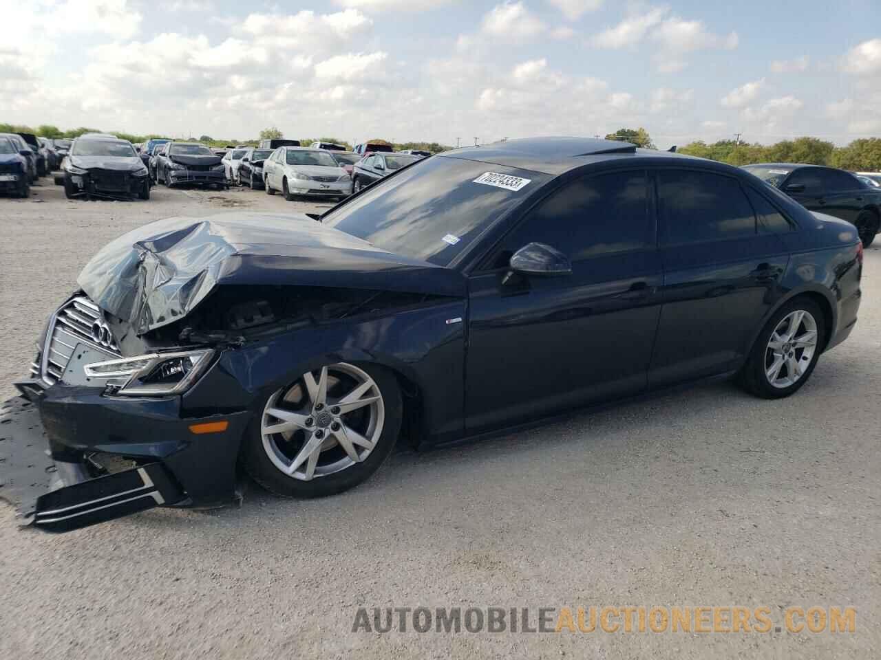 WAUKMAF43JA217063 AUDI A4 2018