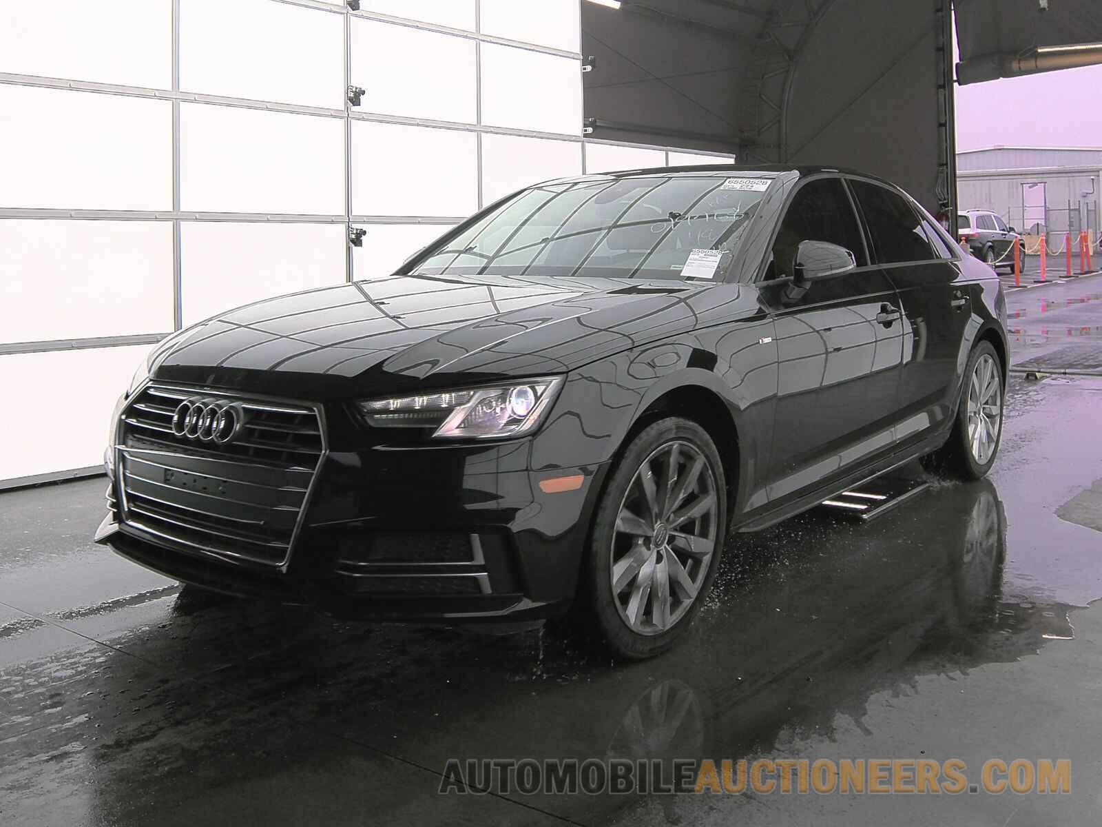 WAUKMAF43JN019768 Audi A4 Sedan 2018