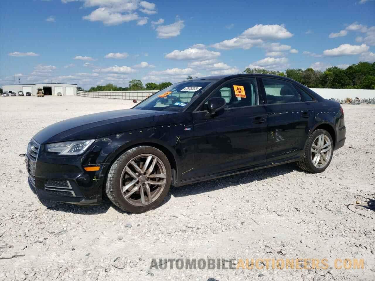 WAUKMAF44HN040588 AUDI A4 2017